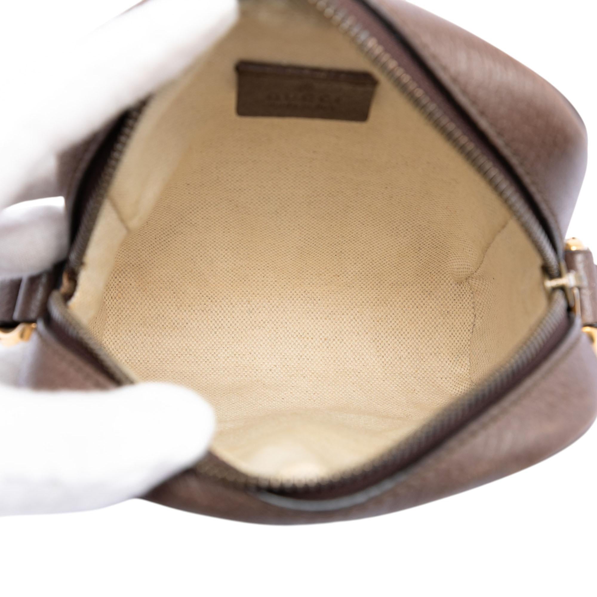 Gucci Mini GG Supreme Web Ophidia Crossbody