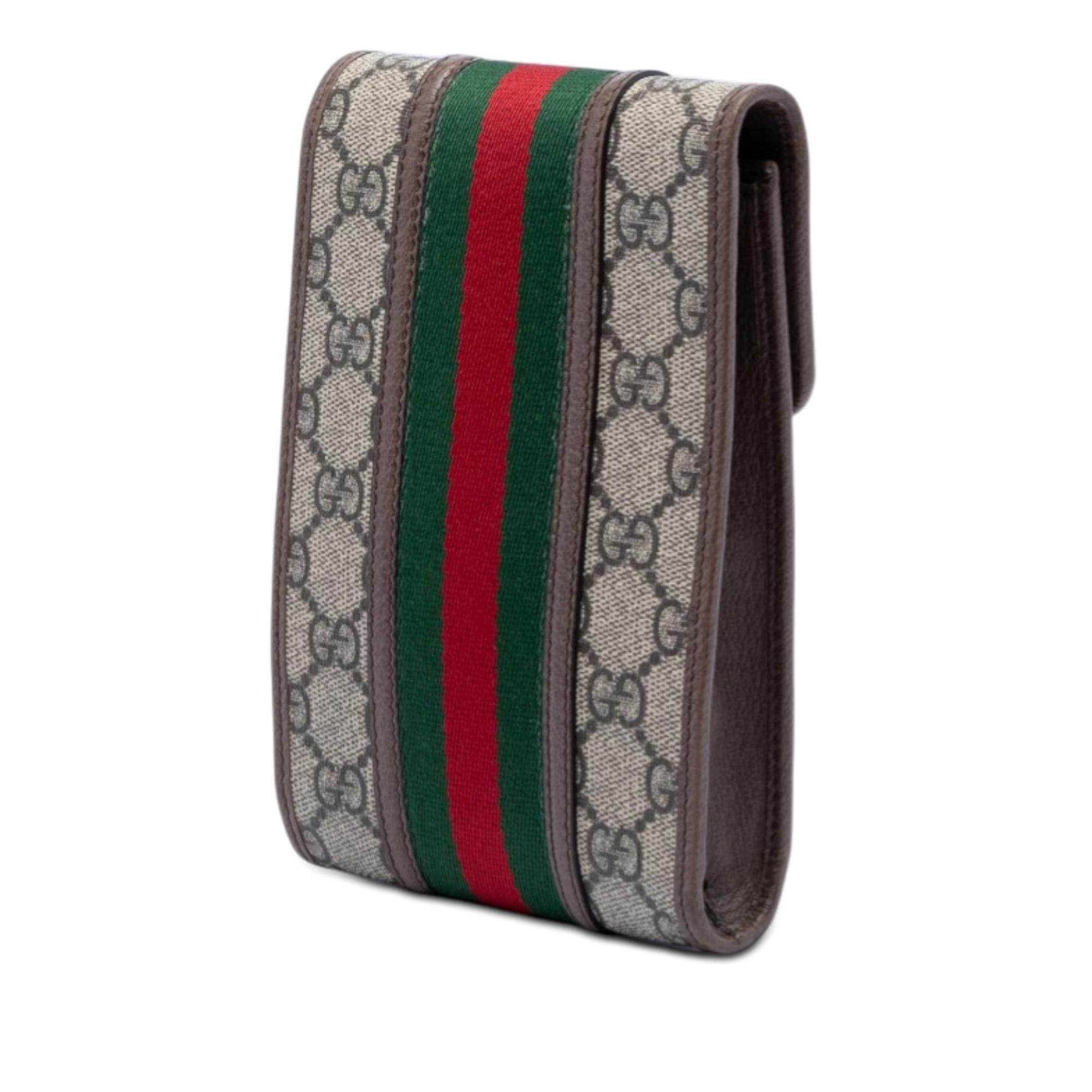 Gucci Mini GG Supreme Web Ophidia Crossbody