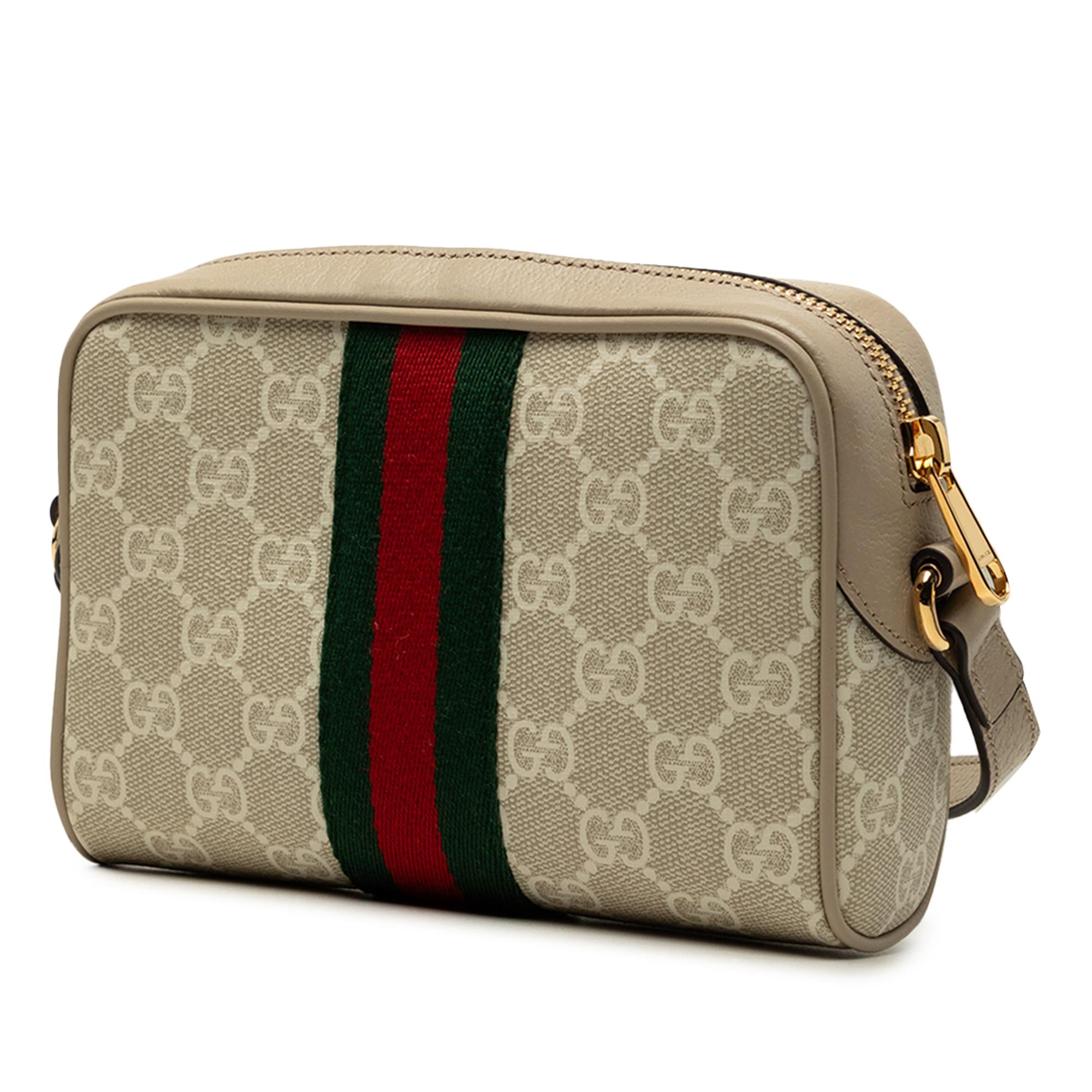 Gucci Mini GG Supreme Web Ophidia Crossbody