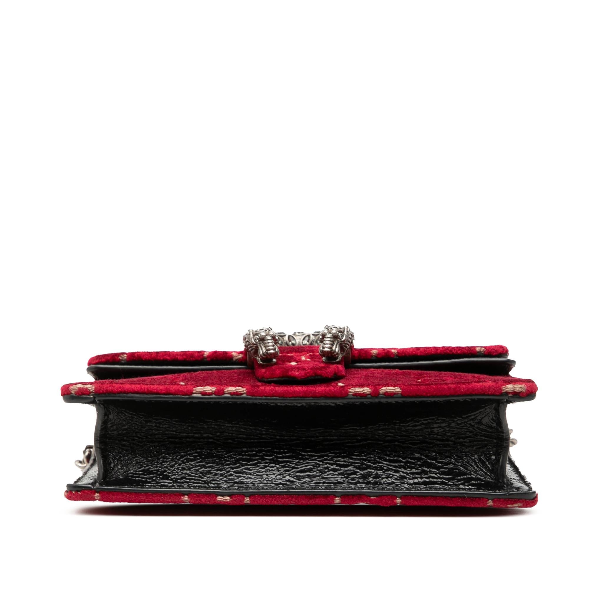 Gucci Mini GG Velvet Dionysus Crossbody