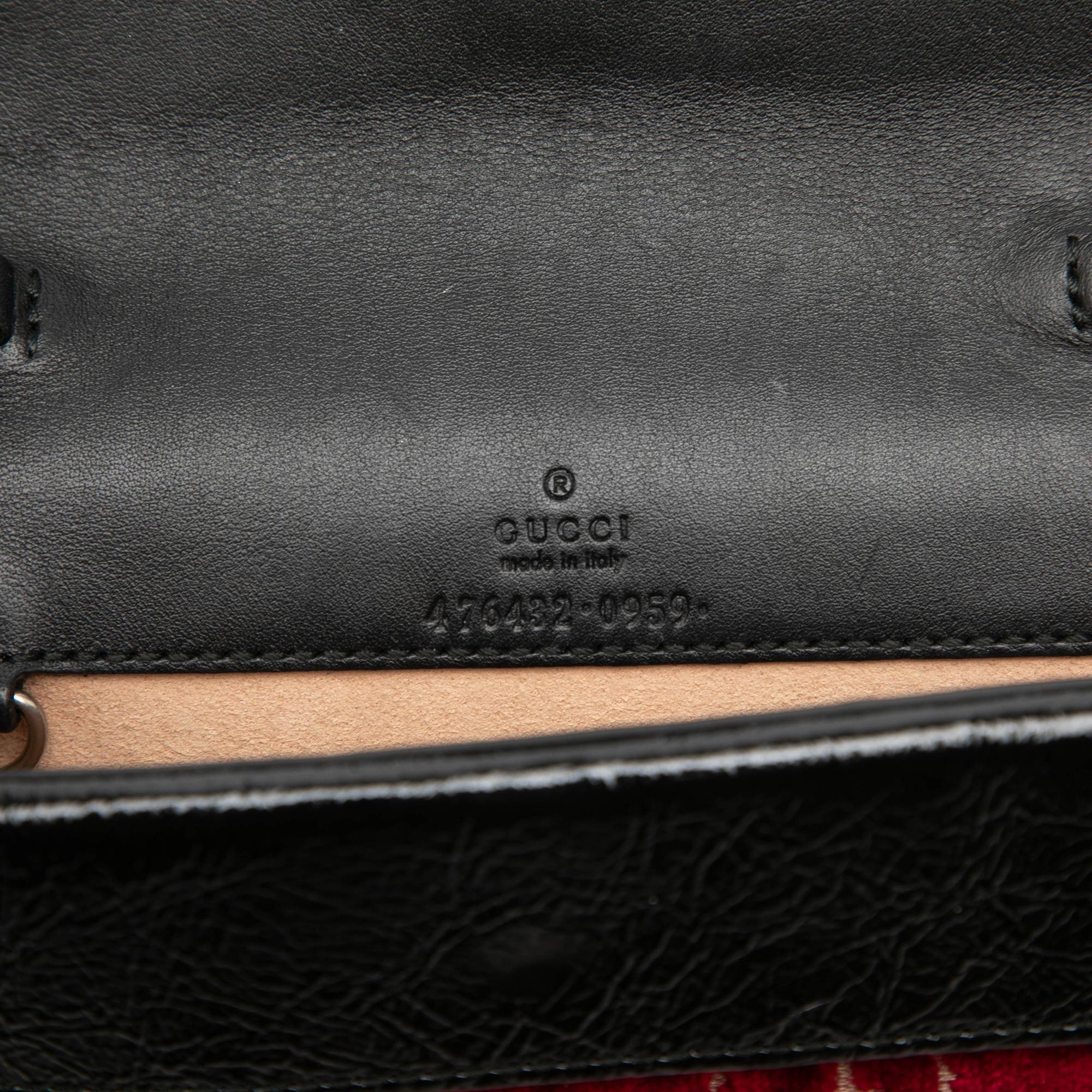 Gucci Mini GG Velvet Dionysus Crossbody