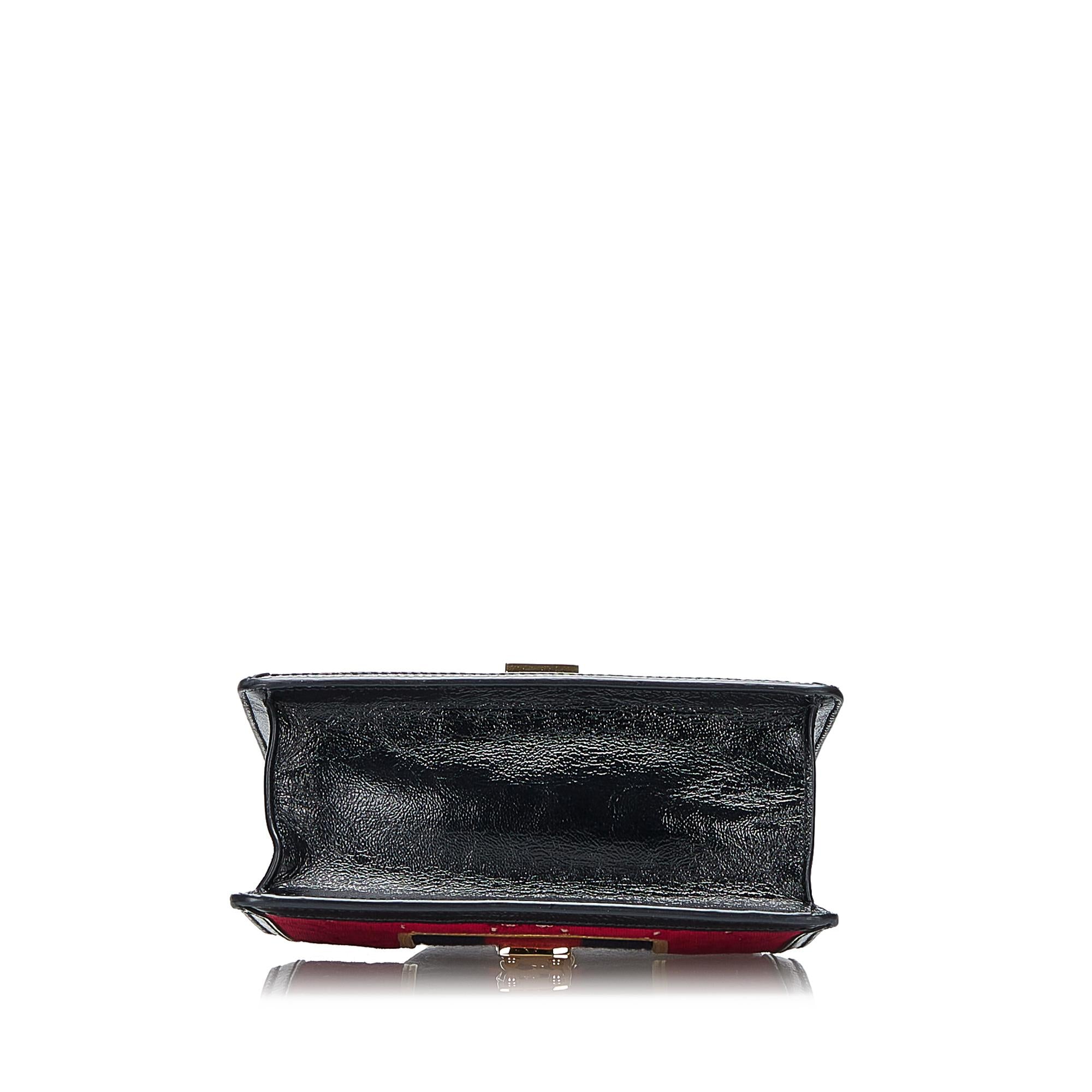Gucci Mini GG Velvet Sylvie Satchel (SHG-DMuxoM)