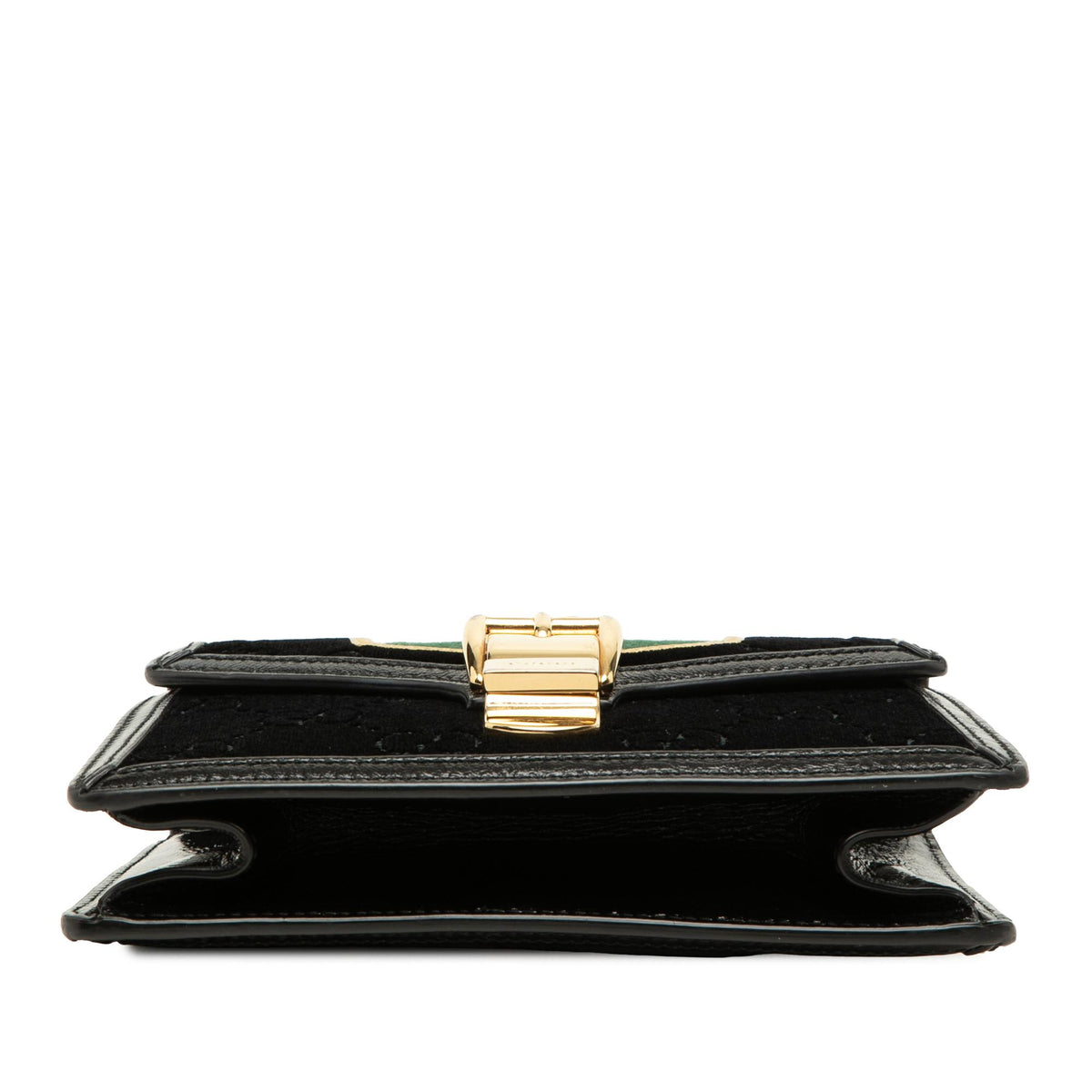 Gucci Mini GG Velvet Web Sylvie Top Handle Bag