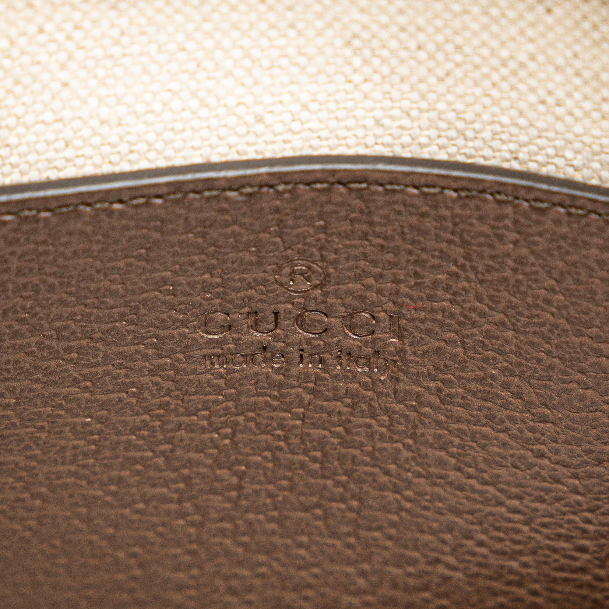 Gucci Mini Jumbo GG Canvas Web Satchel