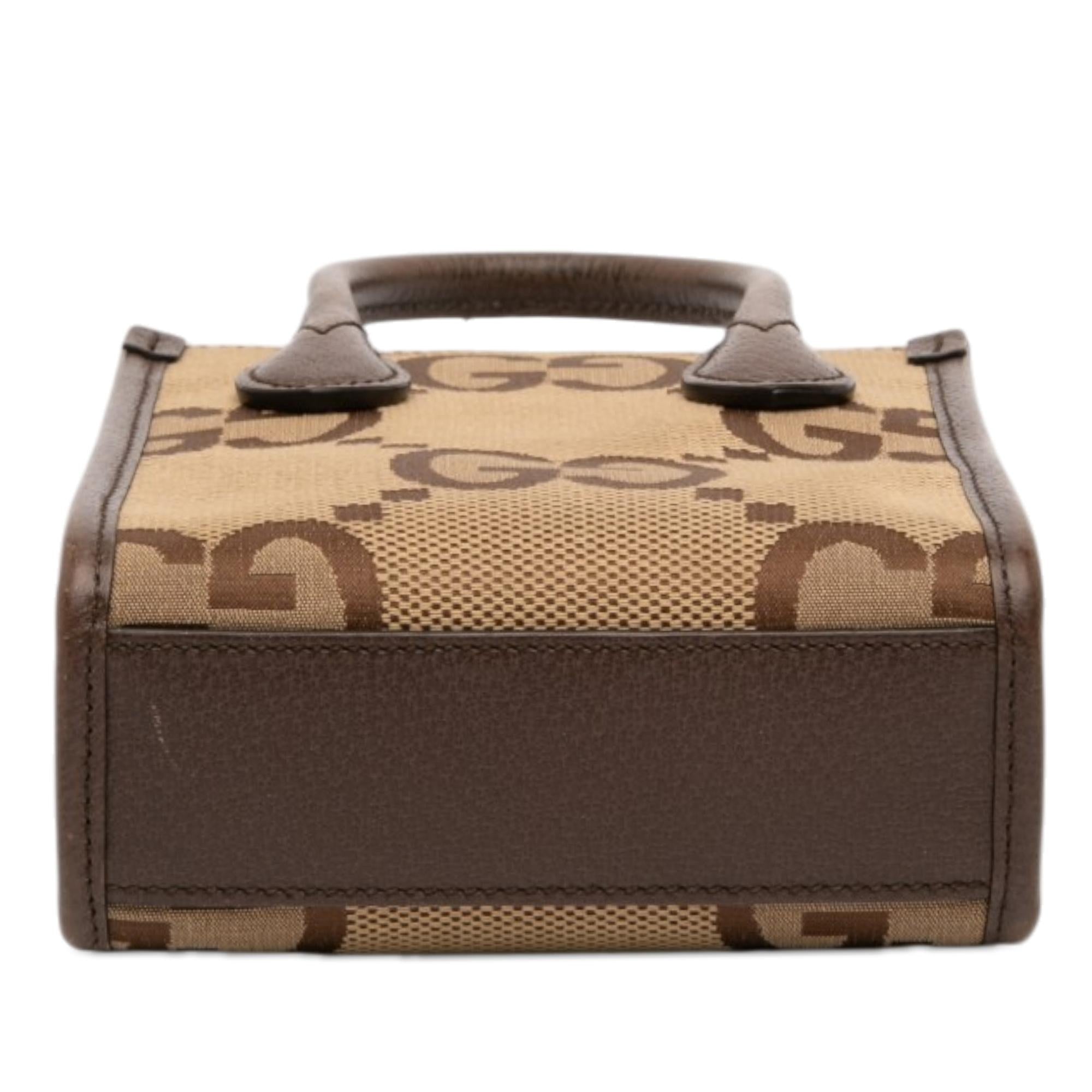 Gucci Mini Jumbo GG Canvas Web Satchel