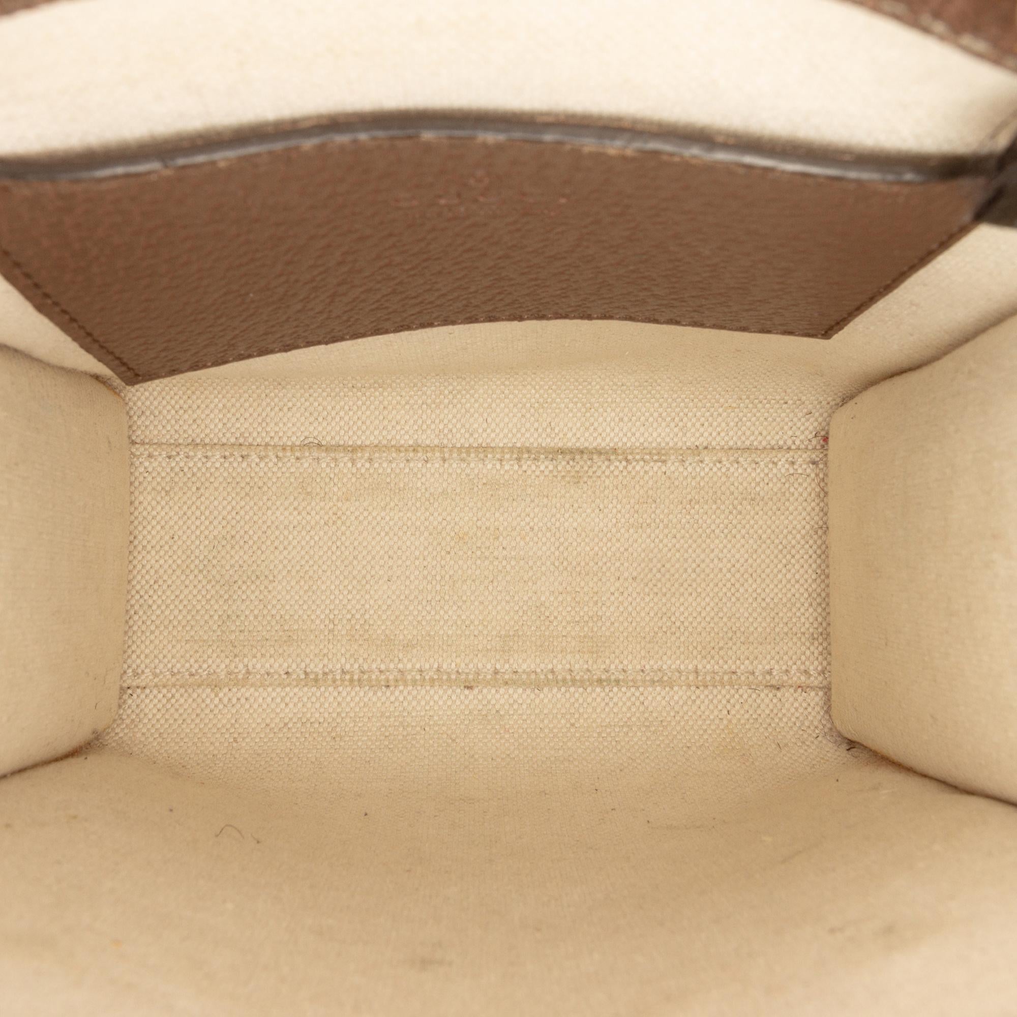 Gucci Mini Jumbo GG Canvas Web Satchel