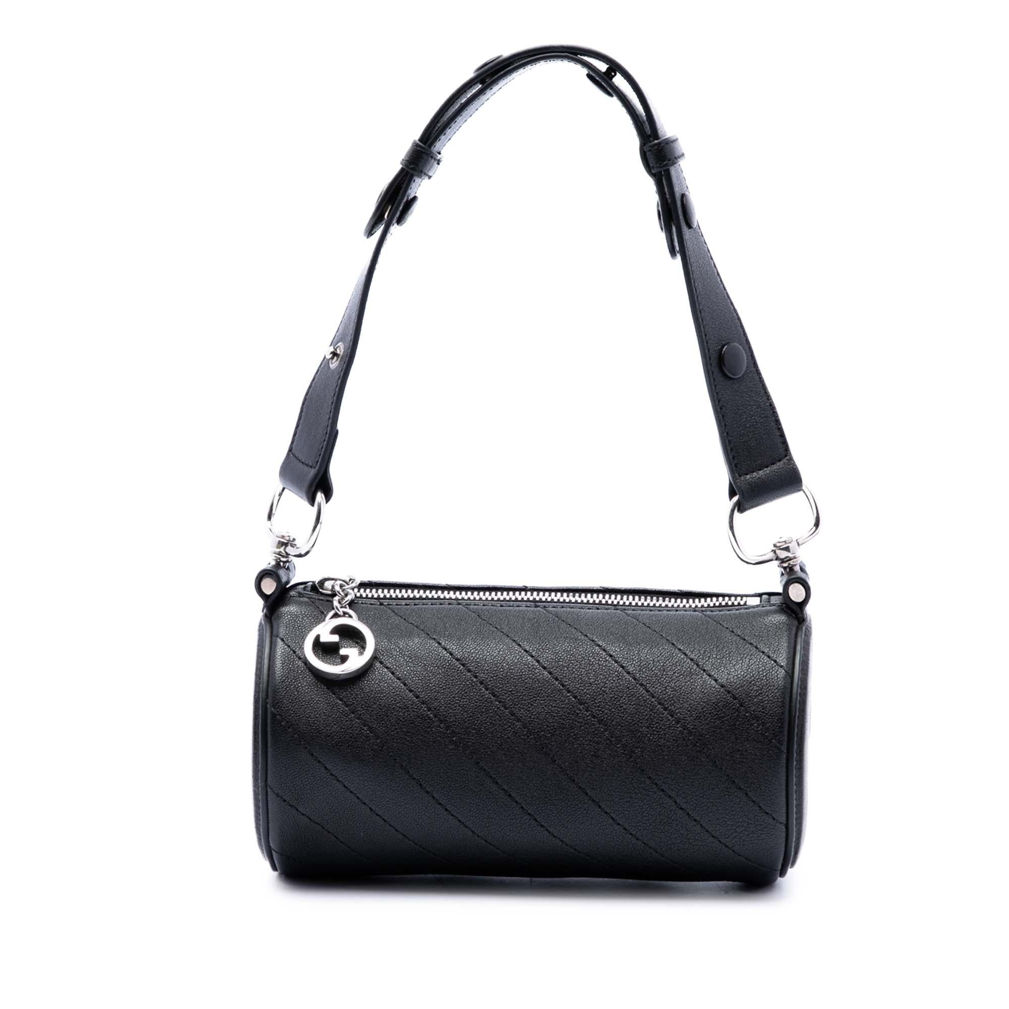 Gucci Mini Leather Blondie Barrel Shoulder Bag