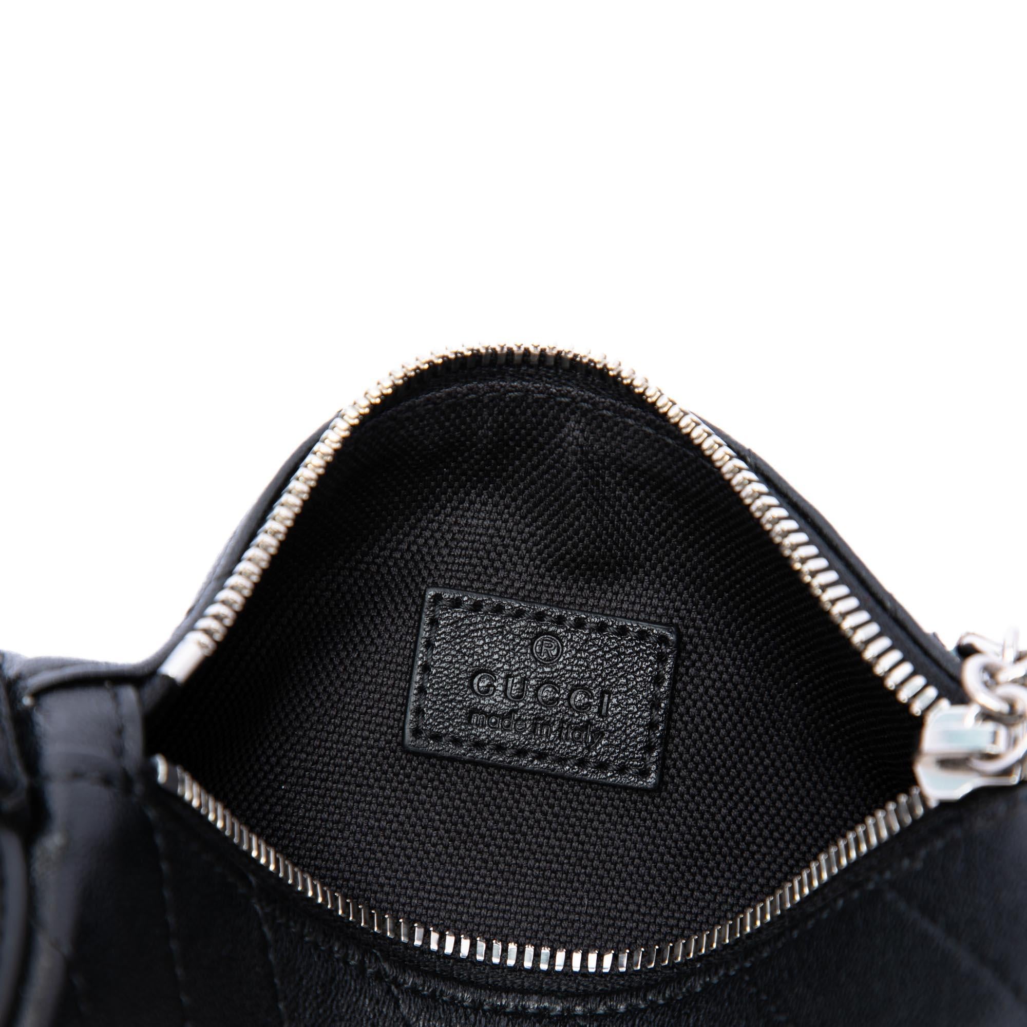Gucci Mini Leather Blondie Barrel Shoulder Bag