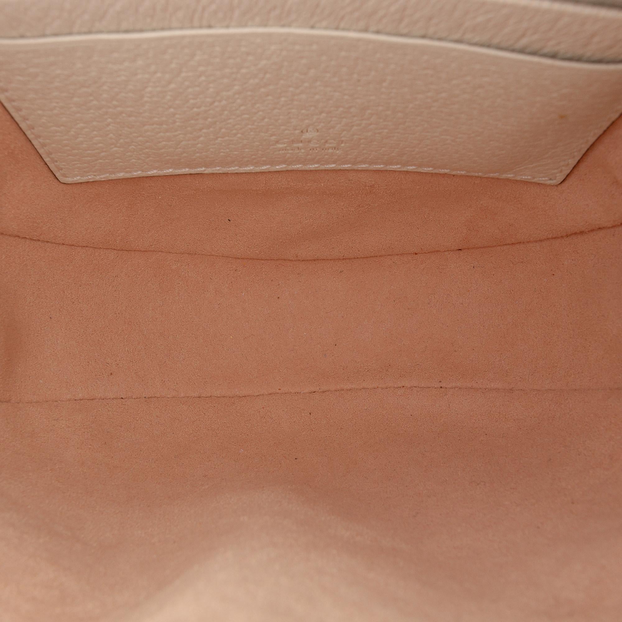 Gucci Mini Leather Round Ophidia Backpack