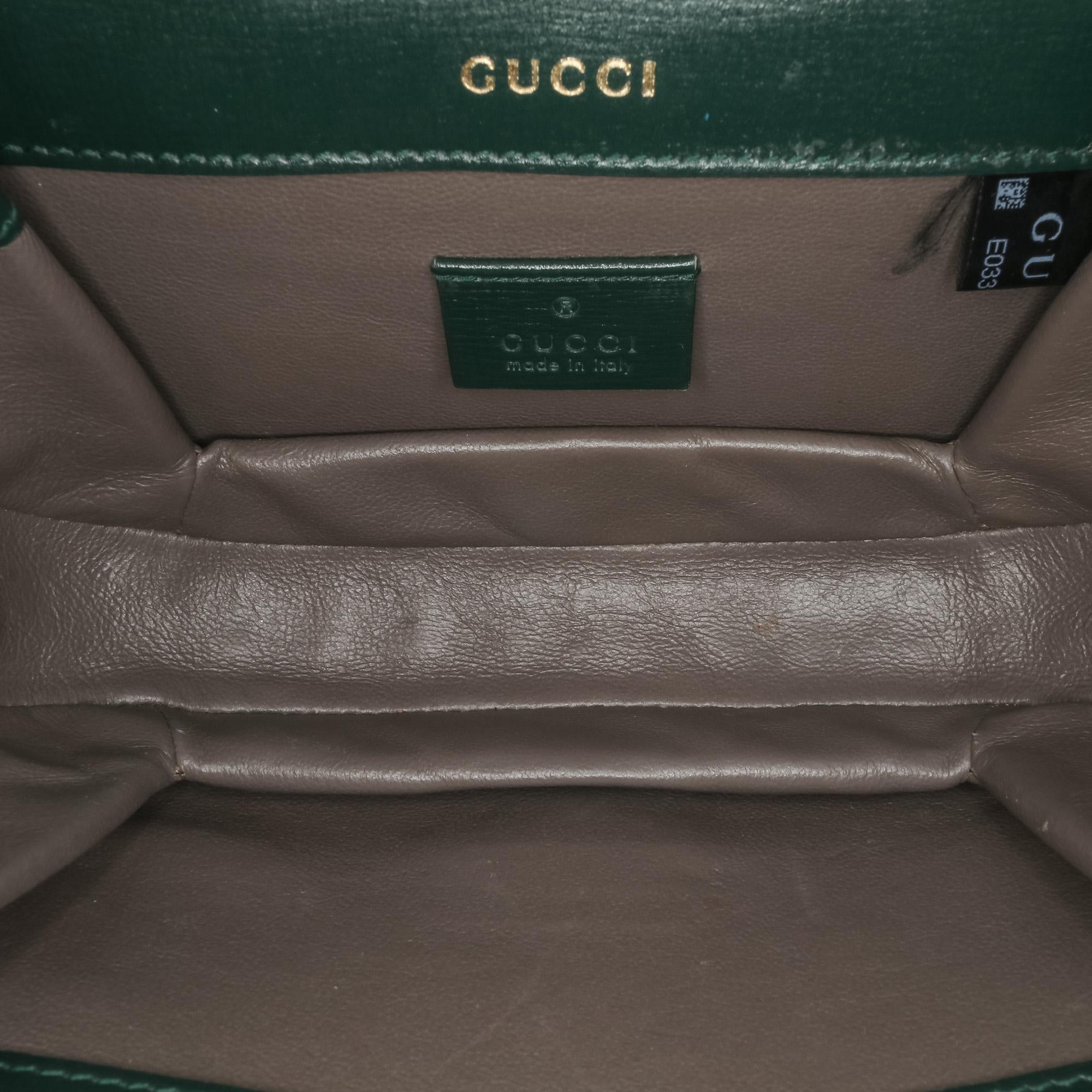 Gucci Mini Leather Sylvie 1969 Crossbody