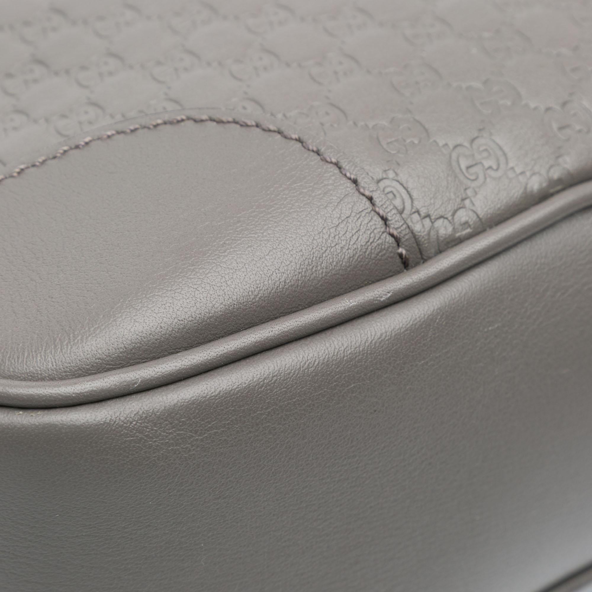 Gucci Mini Microguccissima Bree Crossbody