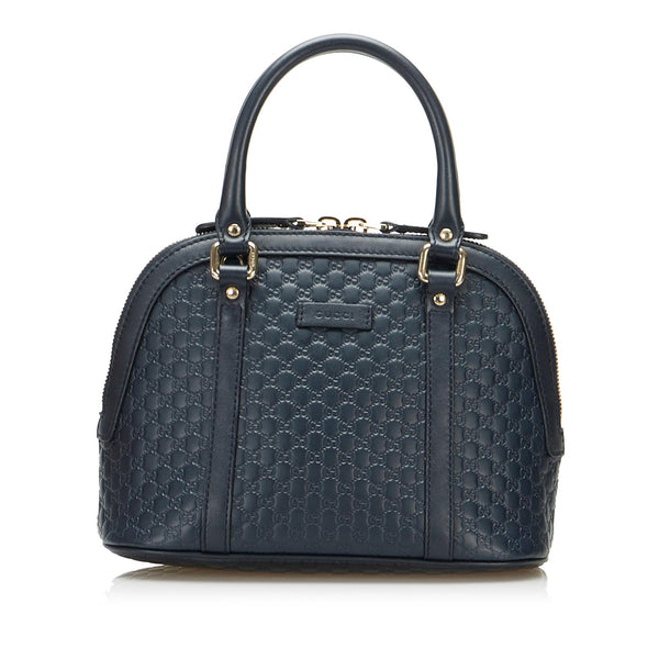 Gucci Mini Microguccissima Dome Handbag (SHG-YHaJus)