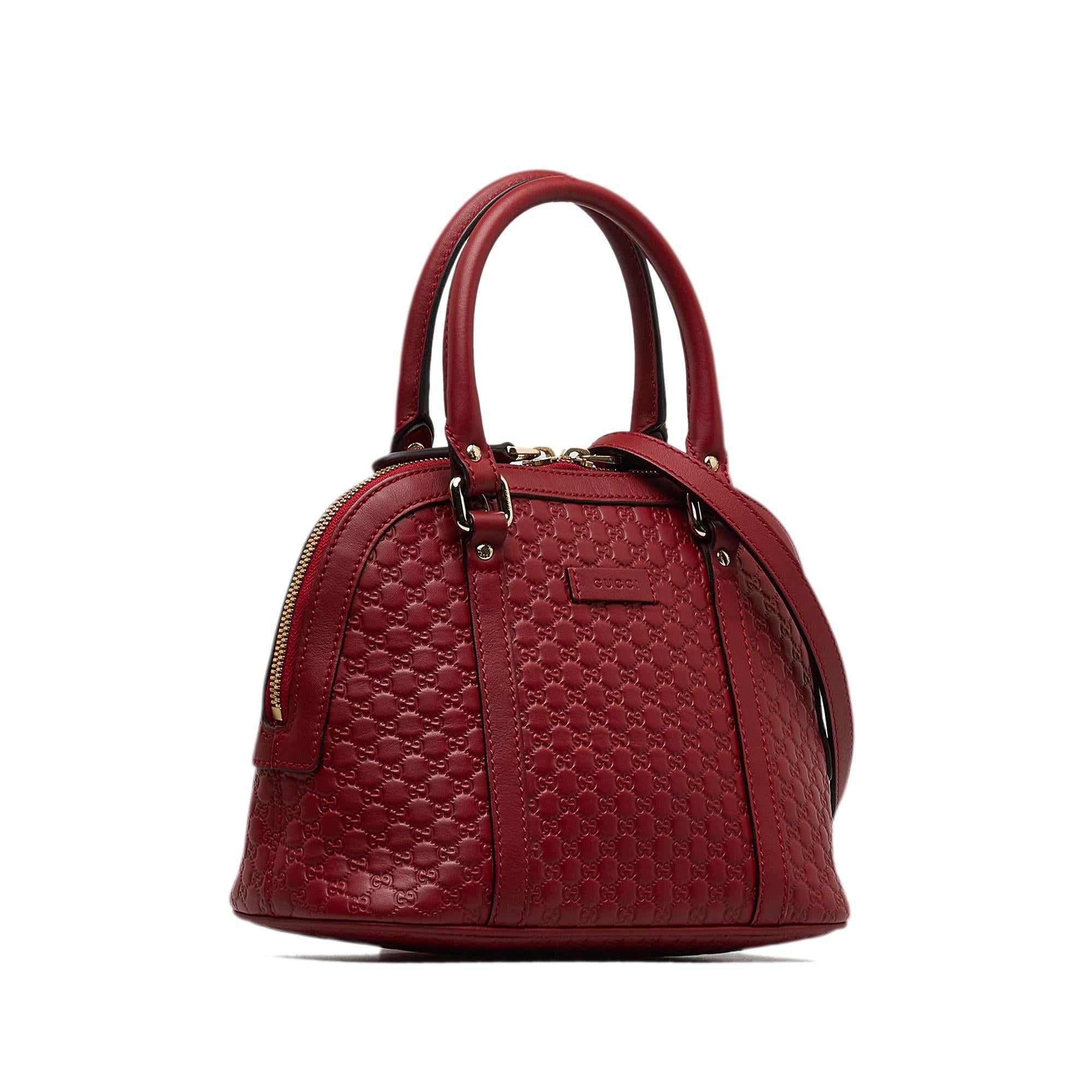 Gucci Mini Microguccissima Dome Satchel (SHG-2zSU9H)