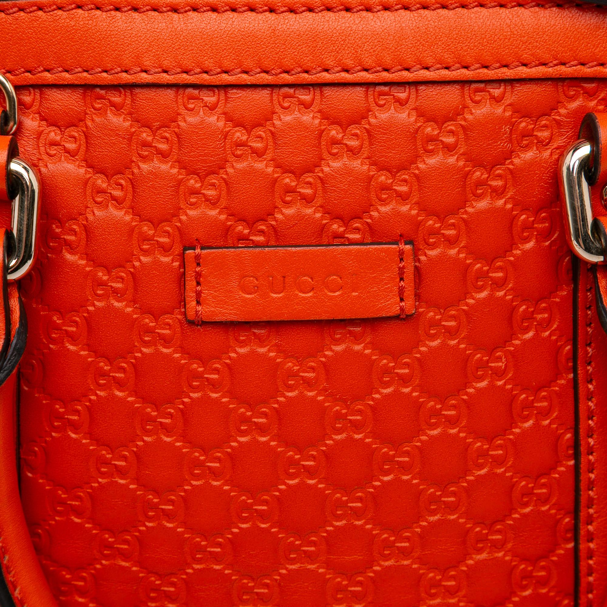 Gucci Mini Microguccissima Dome Satchel