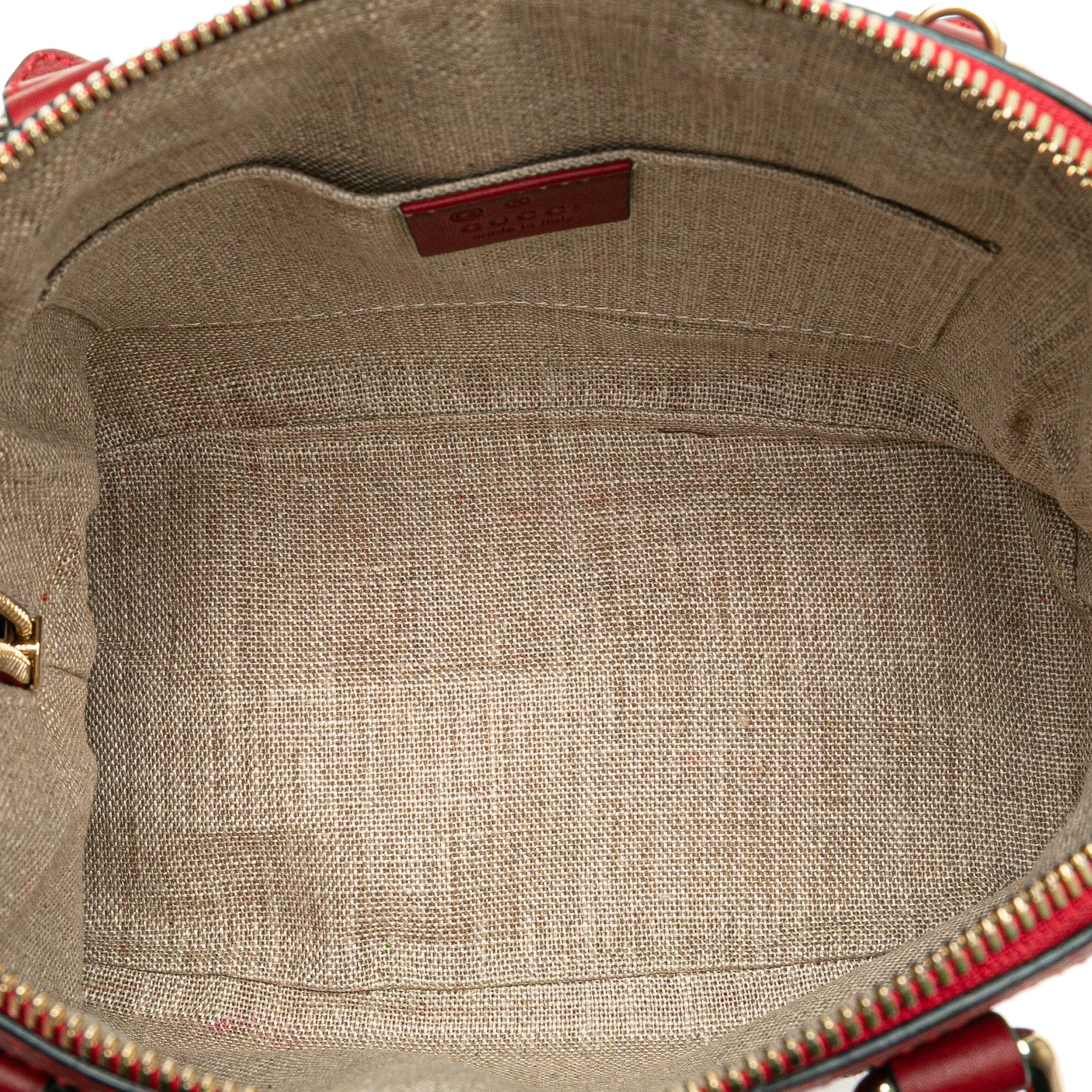 Gucci Mini Microguccissima Dome Satchel