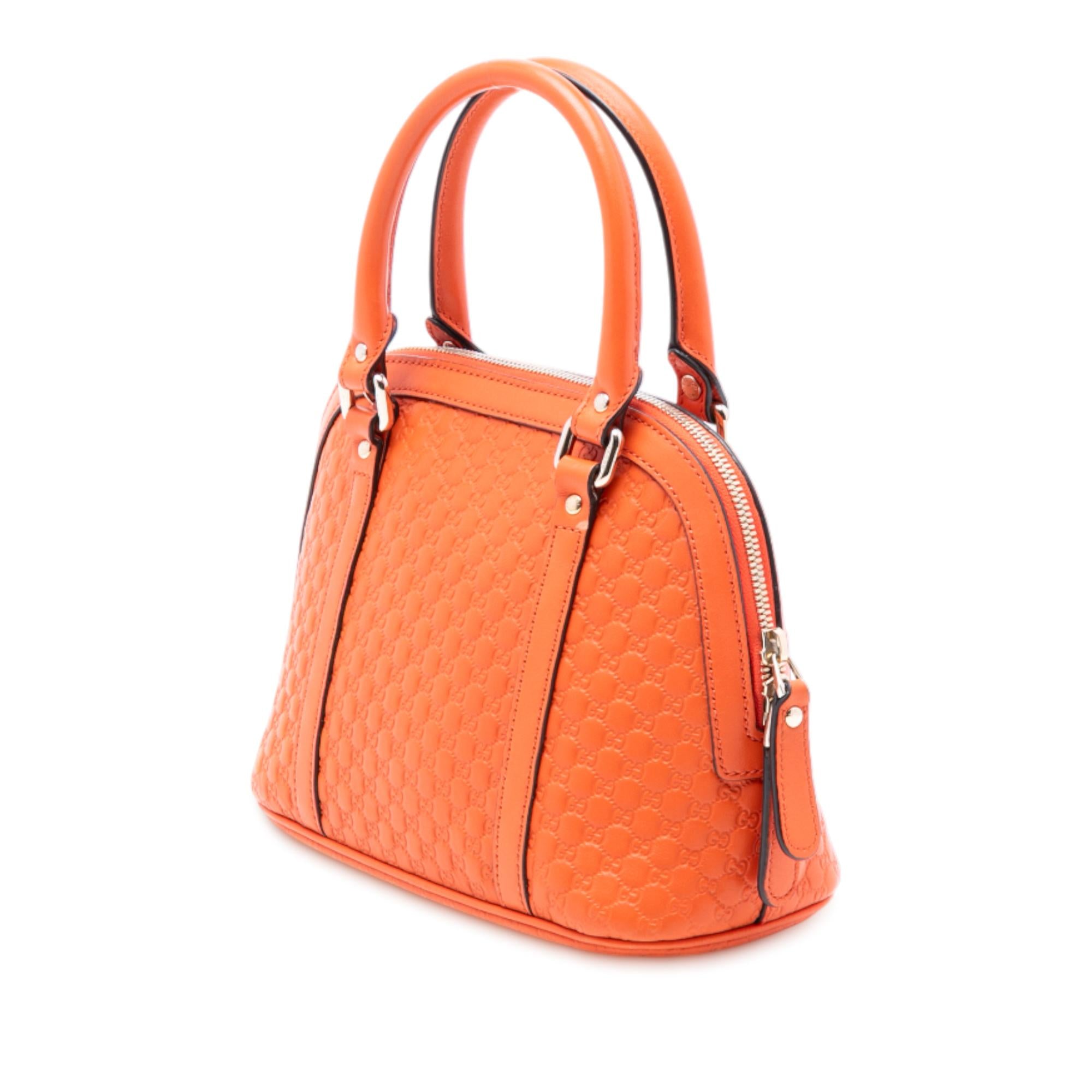 Gucci Mini Microguccissima Dome Satchel