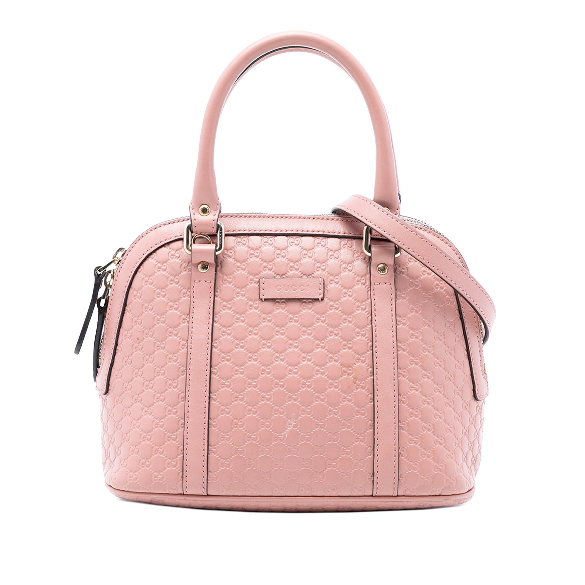 Gucci Mini Microguccissima Dome Satchel
