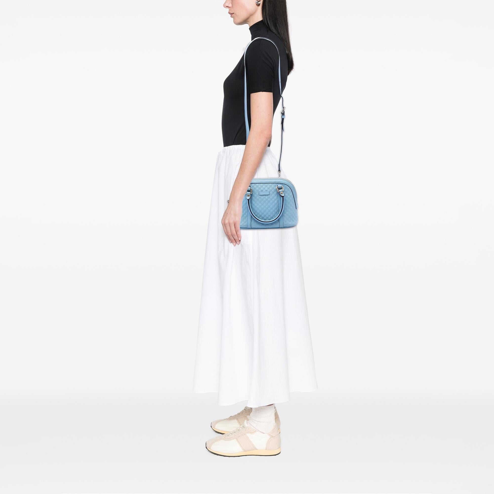 Gucci Mini Microguccissima Dome Satchel
