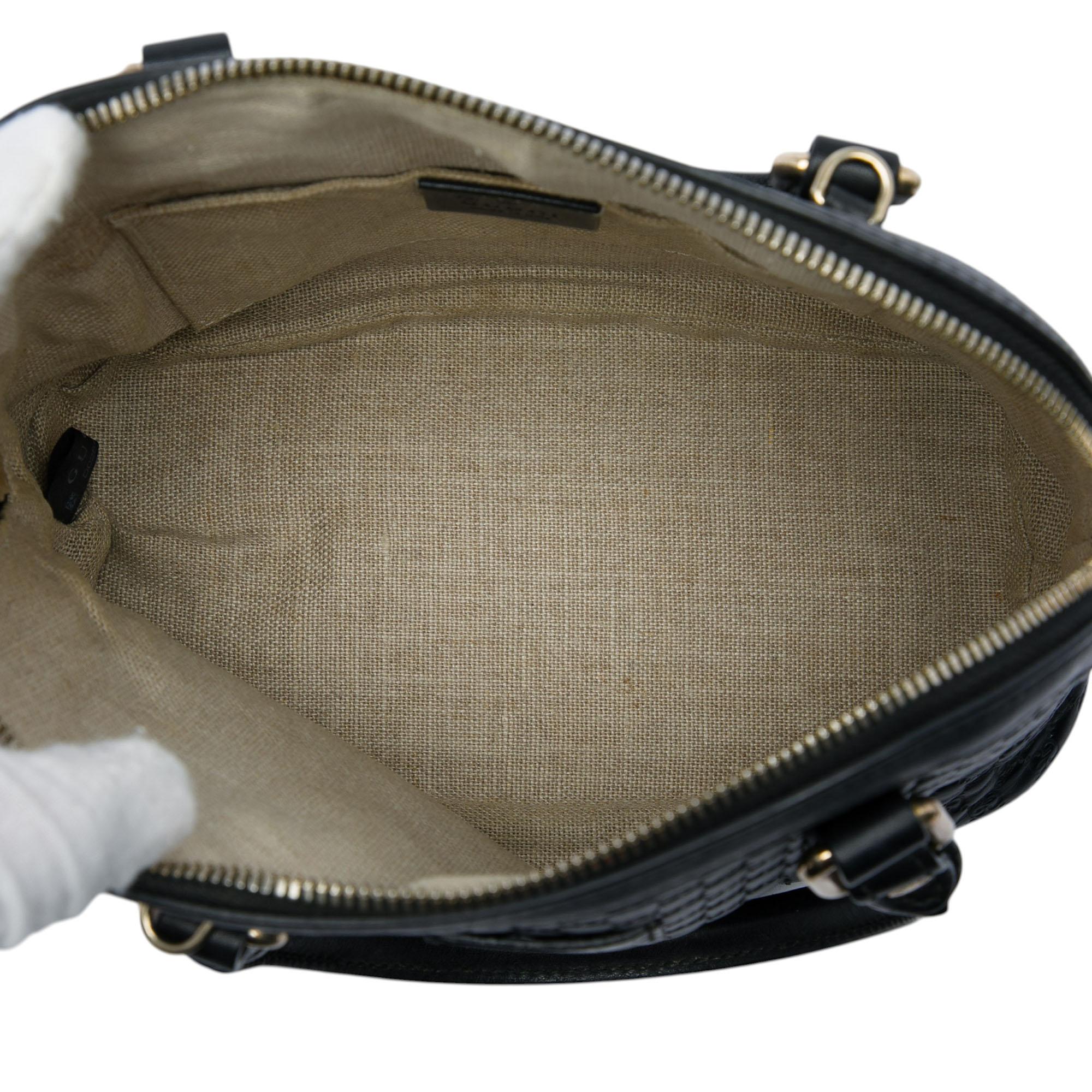 Gucci Mini Microguccissima Dome Satchel