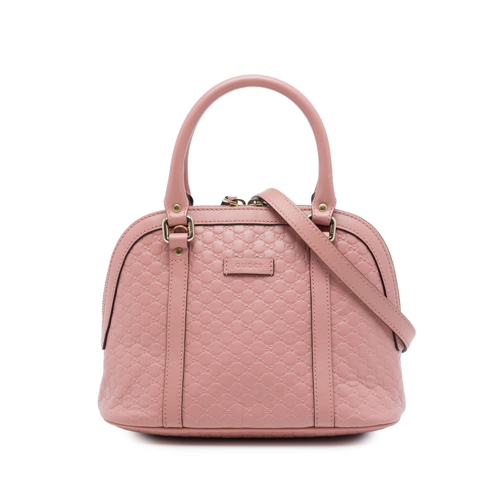 Gucci Mini Microguccissima Dome Satchel