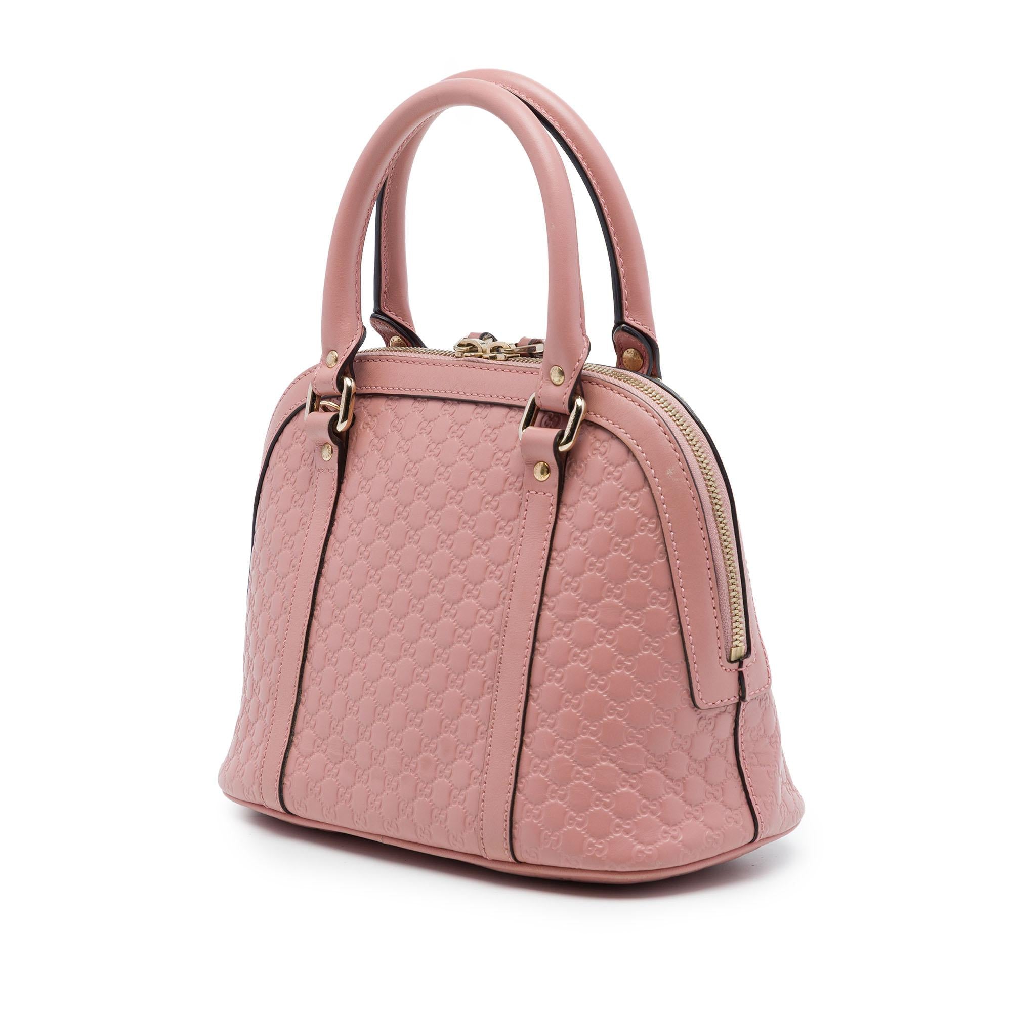 Gucci Mini Microguccissima Dome Satchel