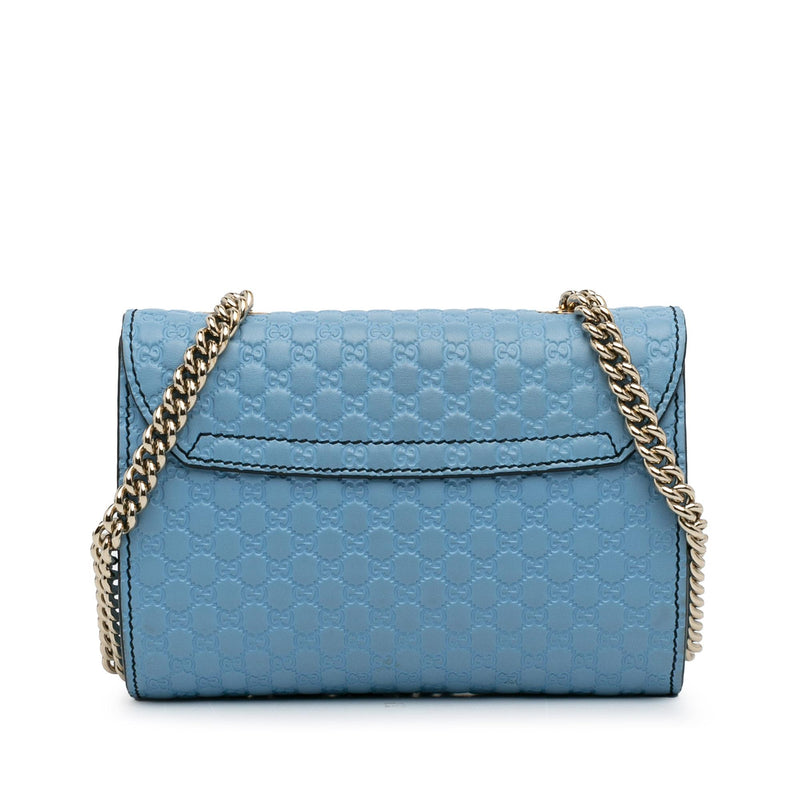 Gucci Mini Microguccissima Emily Crossbody Bag (SHG-d63GRv)