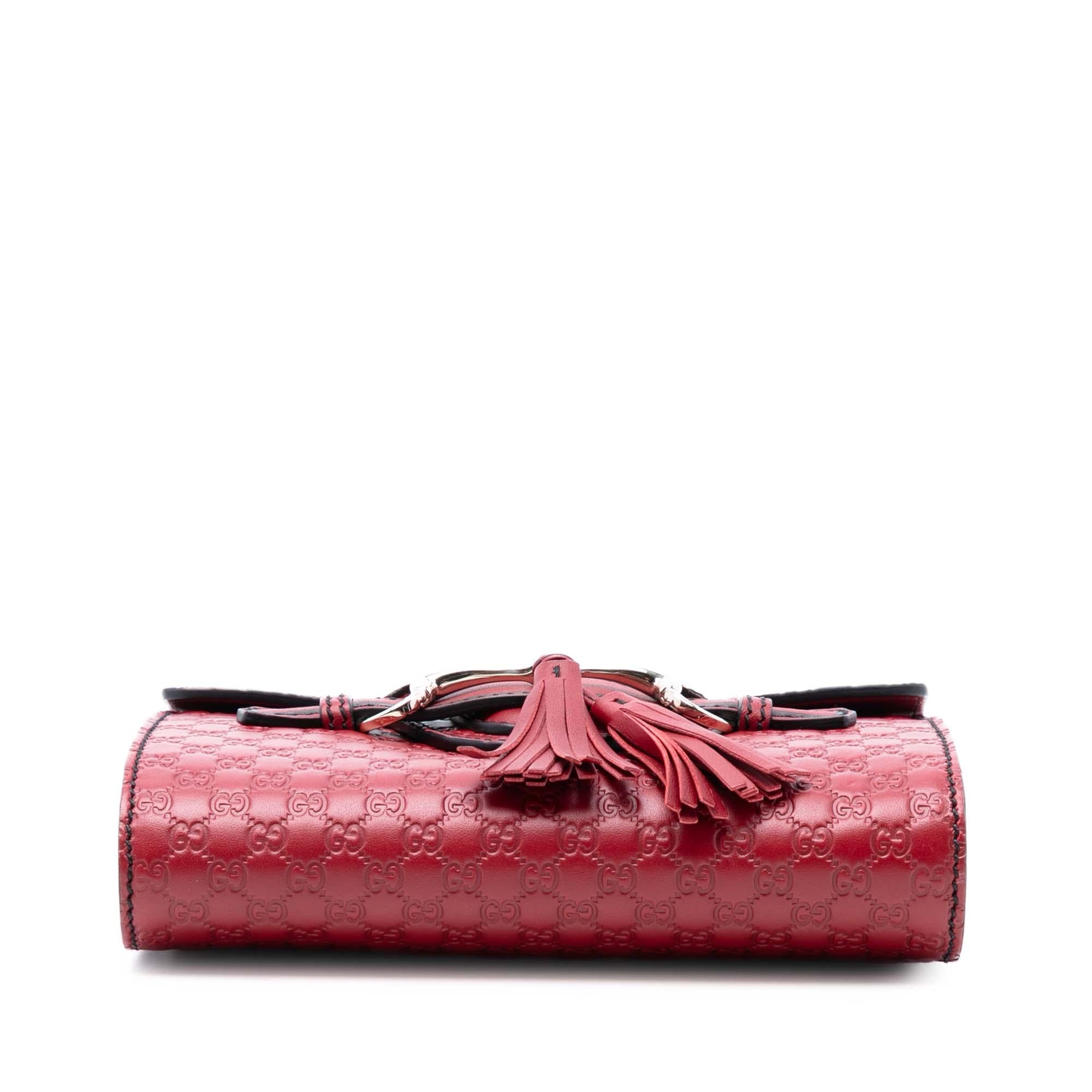 Gucci Mini Microguccissima Emily Crossbody