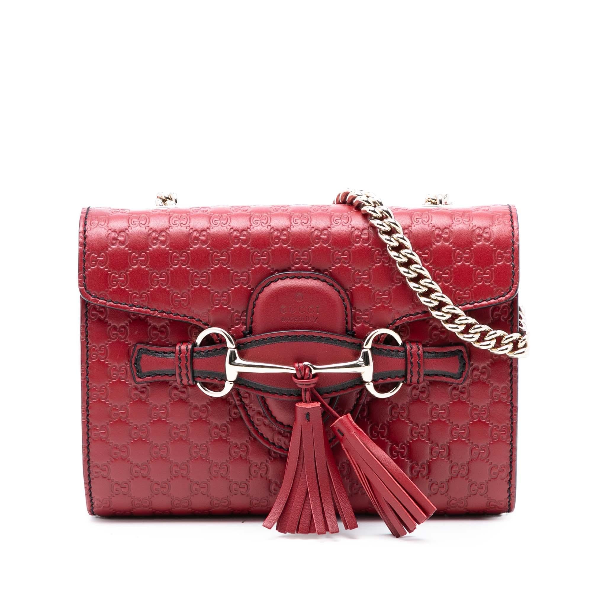 Gucci Mini Microguccissima Emily Crossbody