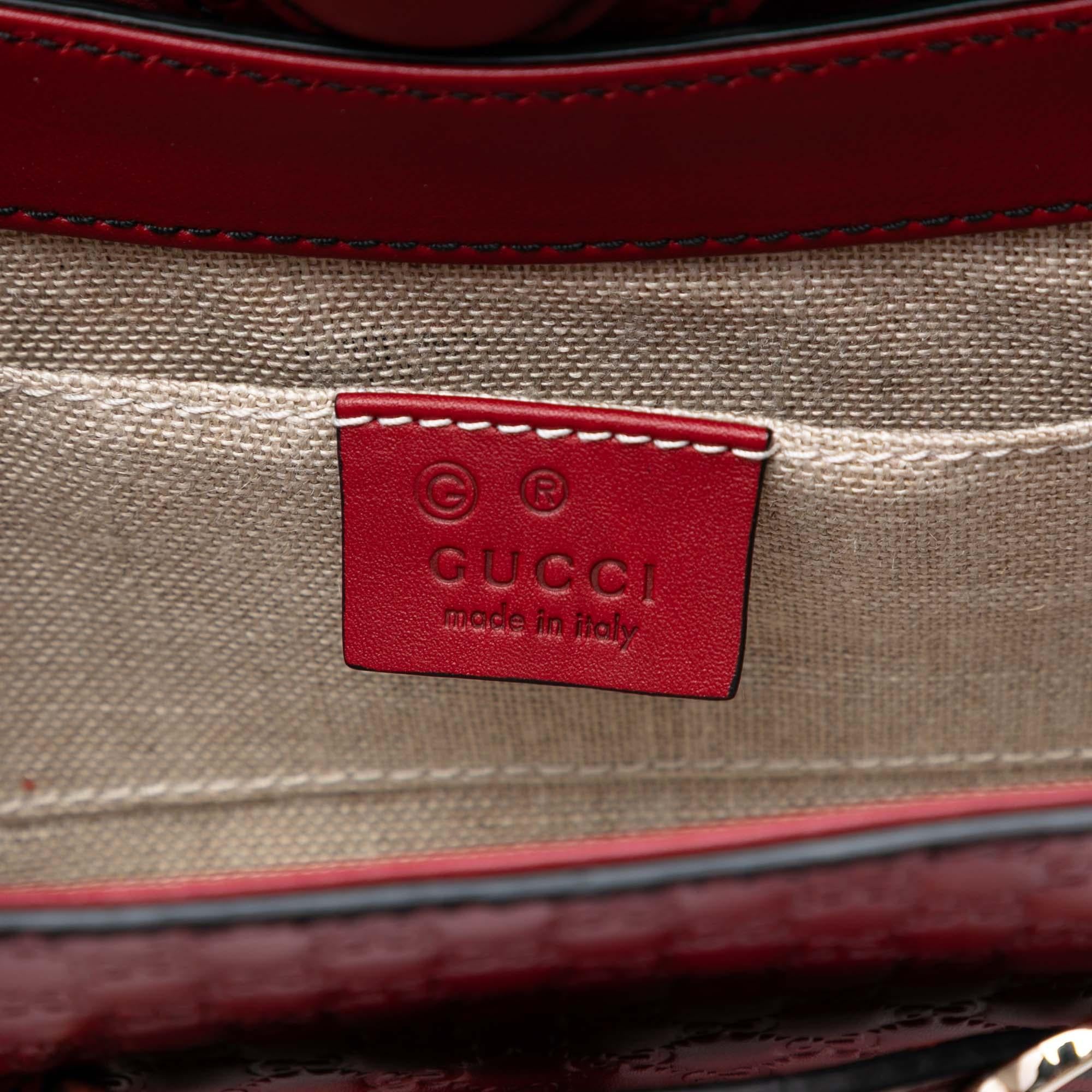 Gucci Mini Microguccissima Emily Crossbody
