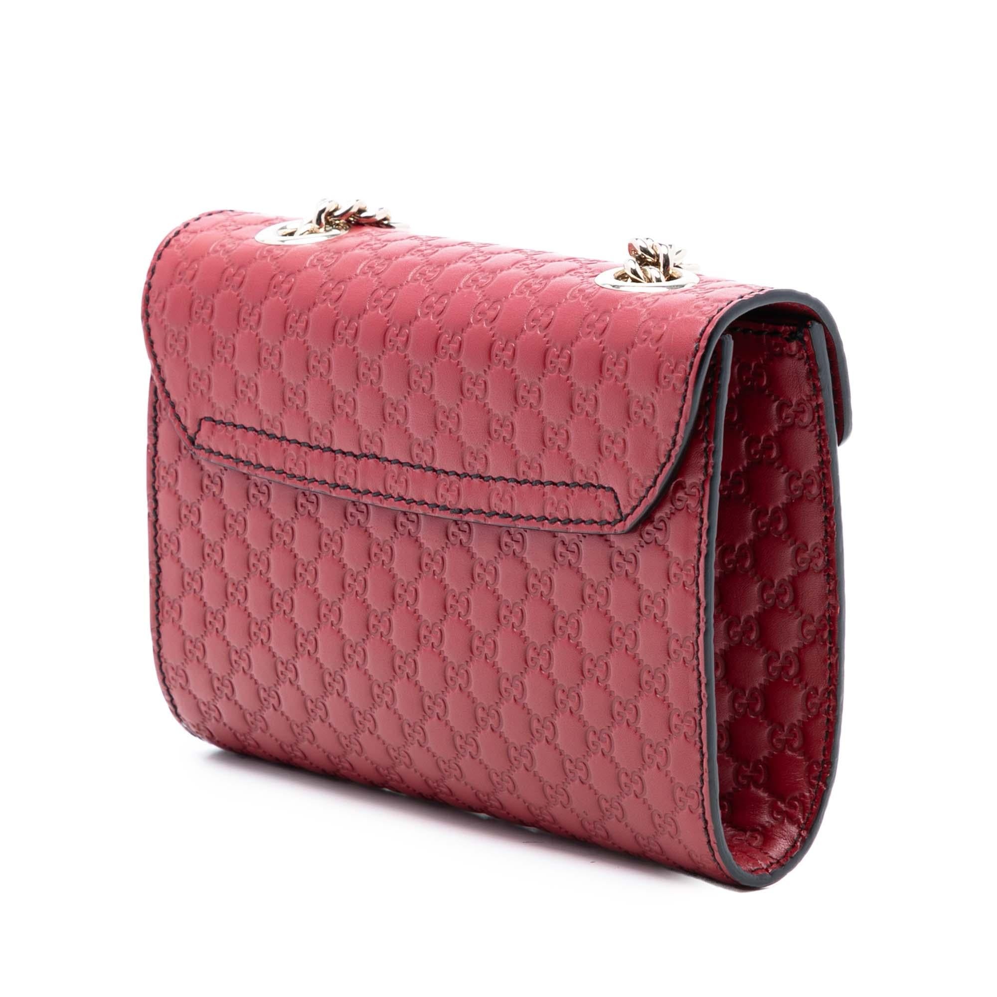 Gucci Mini Microguccissima Emily Crossbody