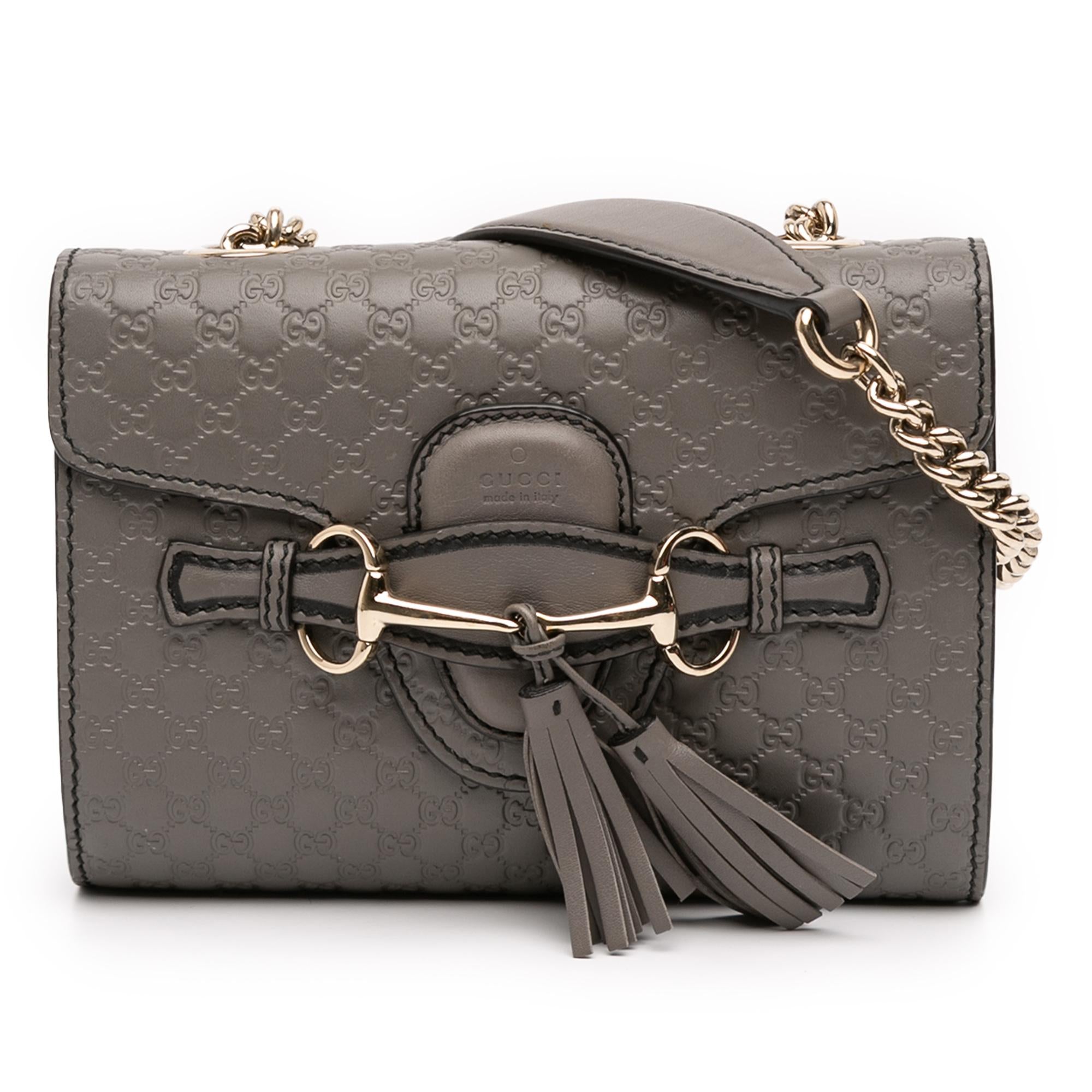 Gucci Mini Microguccissima Emily Crossbody