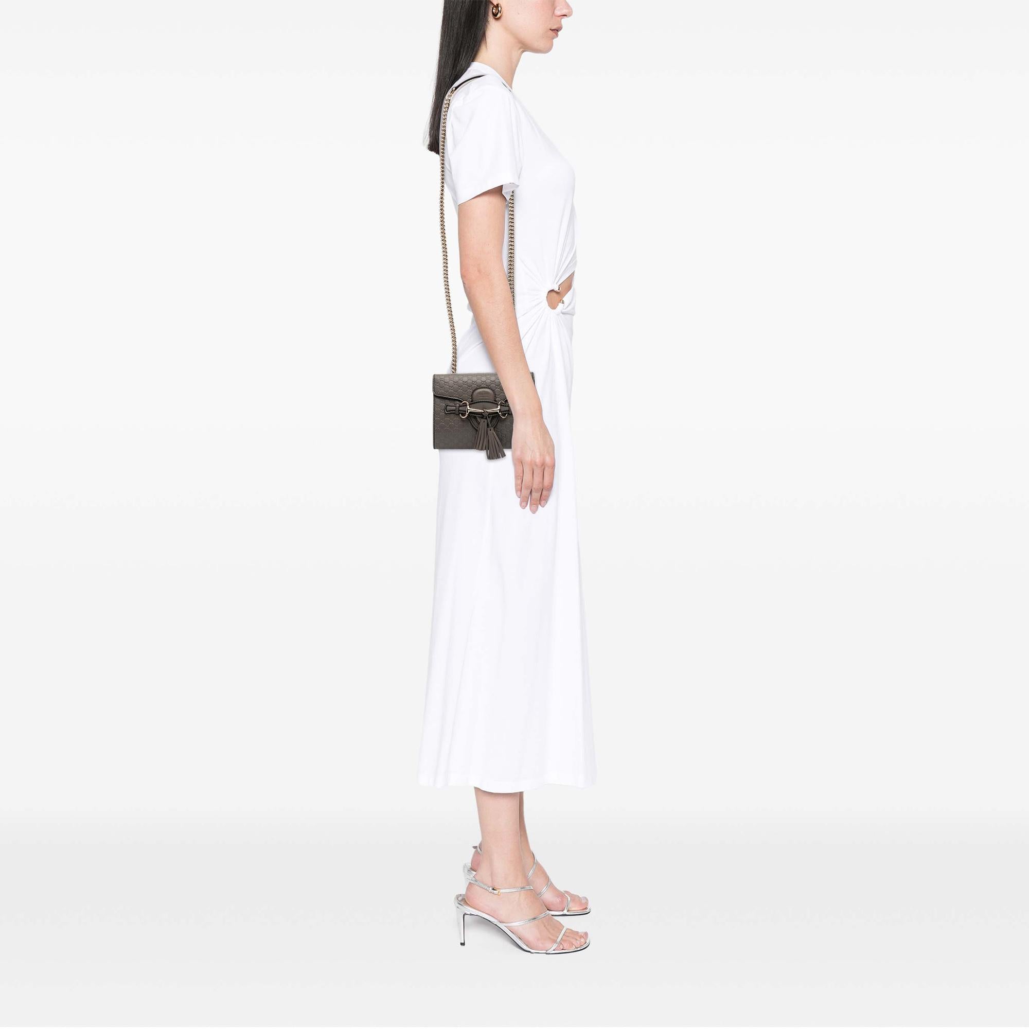 Gucci Mini Microguccissima Emily Crossbody