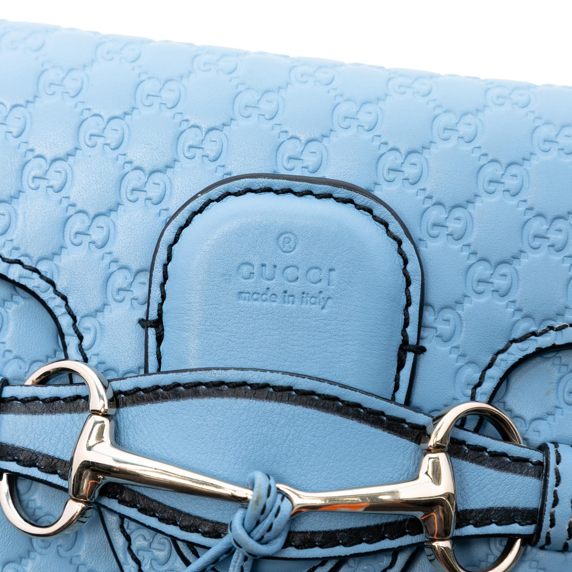 Gucci Mini Microguccissima Emily Crossbody