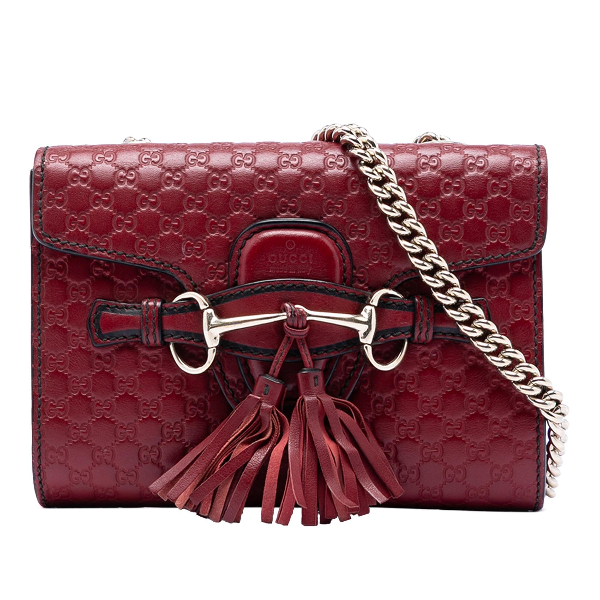 Gucci Mini Microguccissima Emily Crossbody
