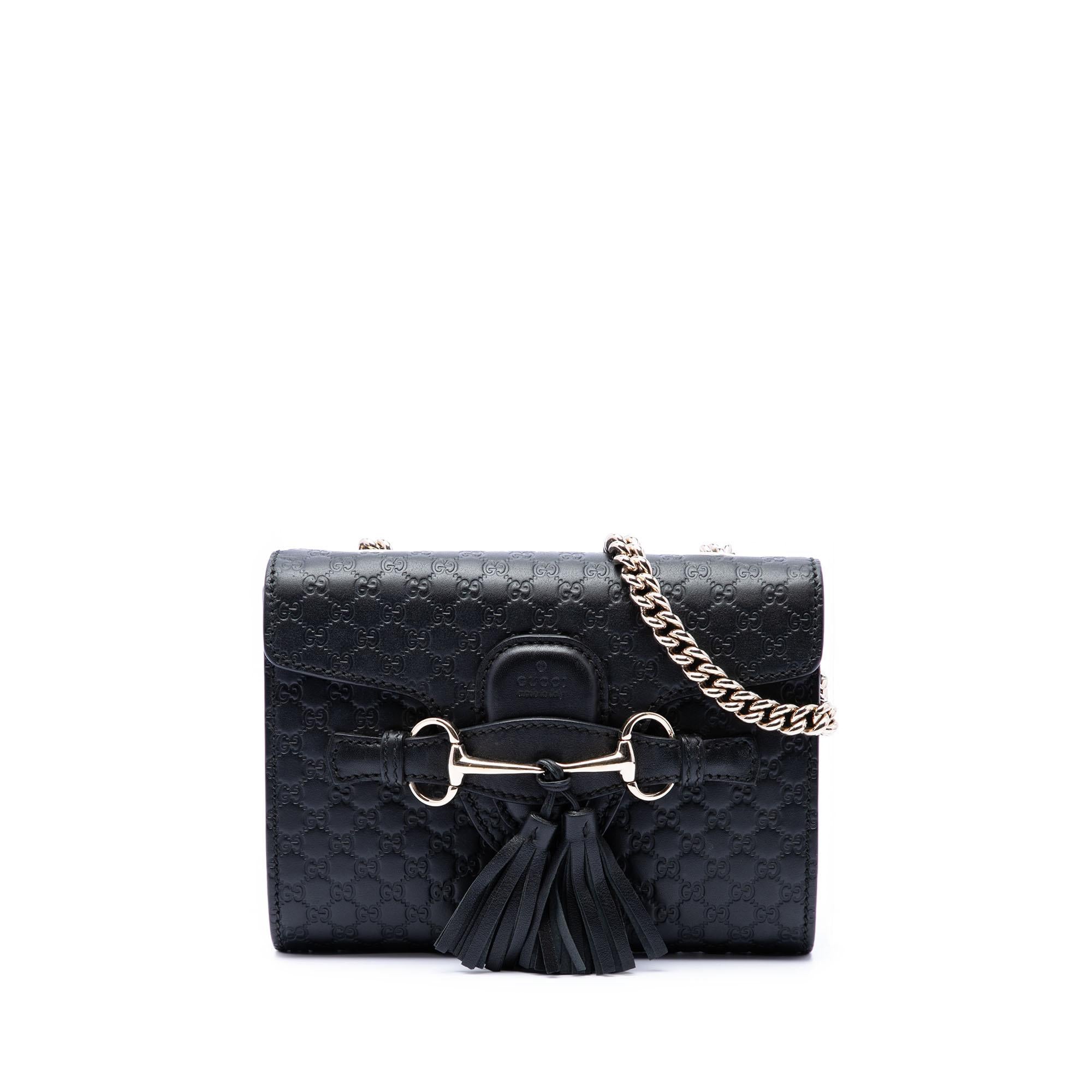 Gucci Mini Microguccissima Emily Crossbody