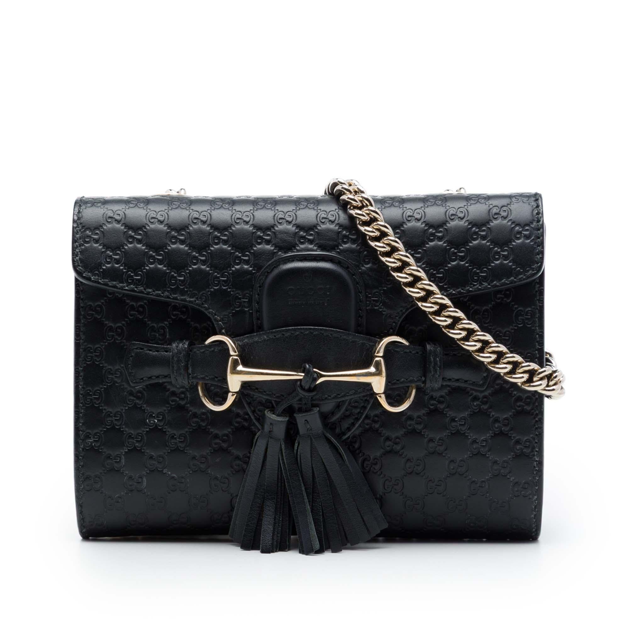 Gucci Mini Microguccissima Emily Crossbody