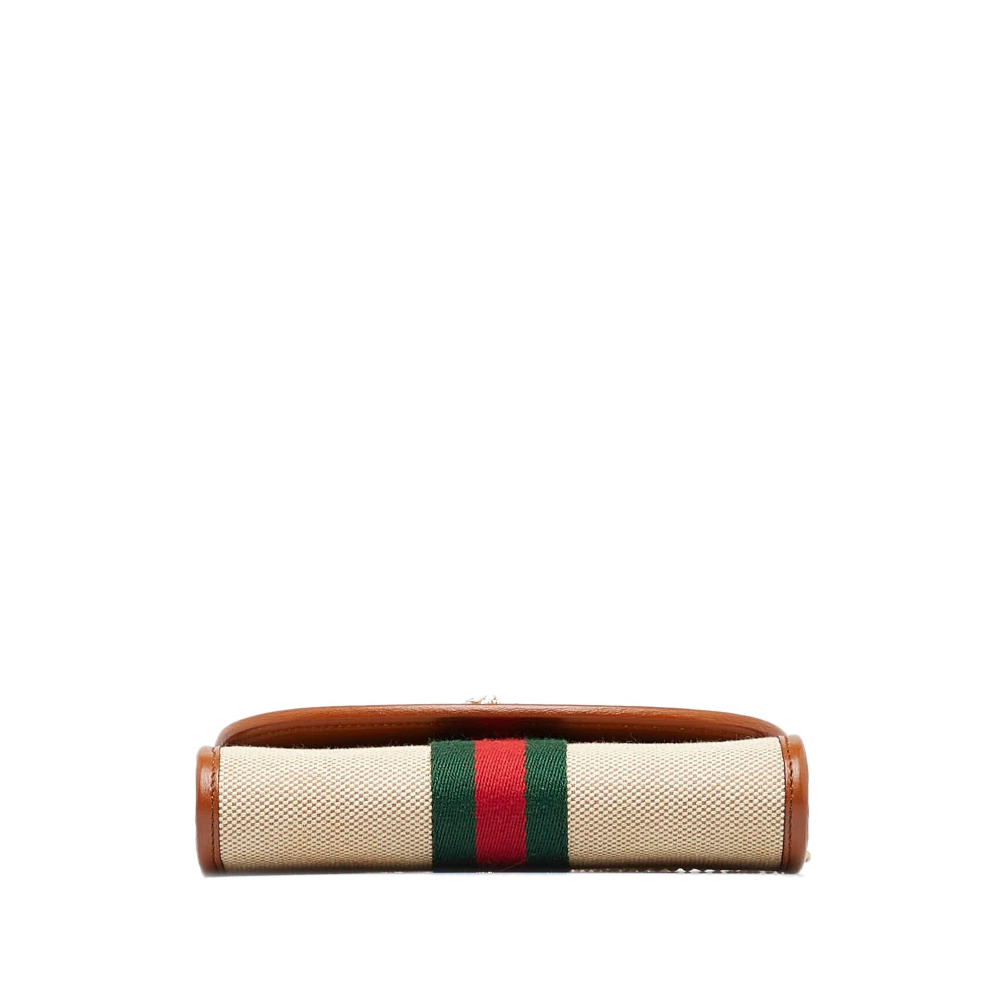 Gucci Mini Rajah Web Chain Crossbody Bag (SHG-01btm5)