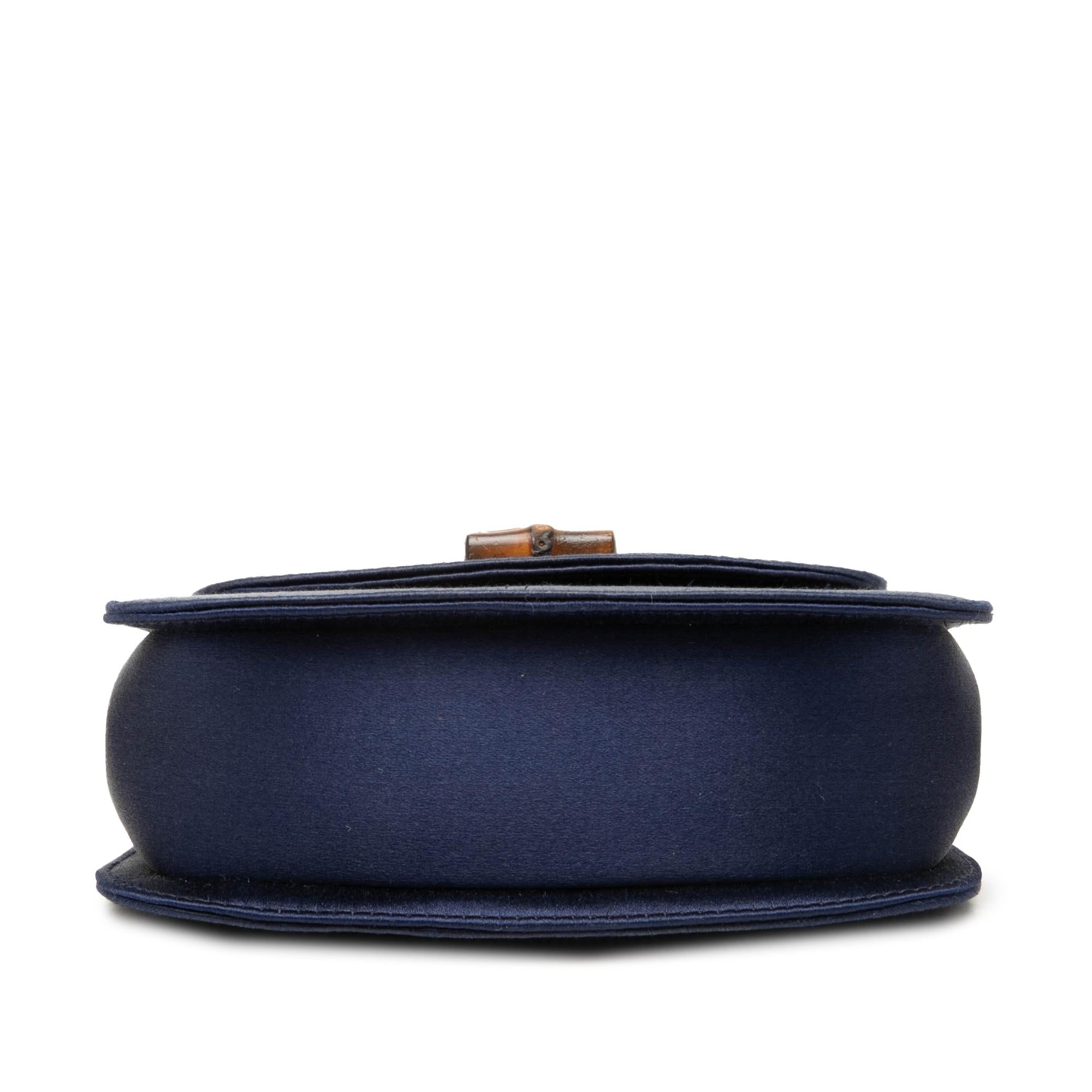 Gucci Mini Satin Bamboo Night