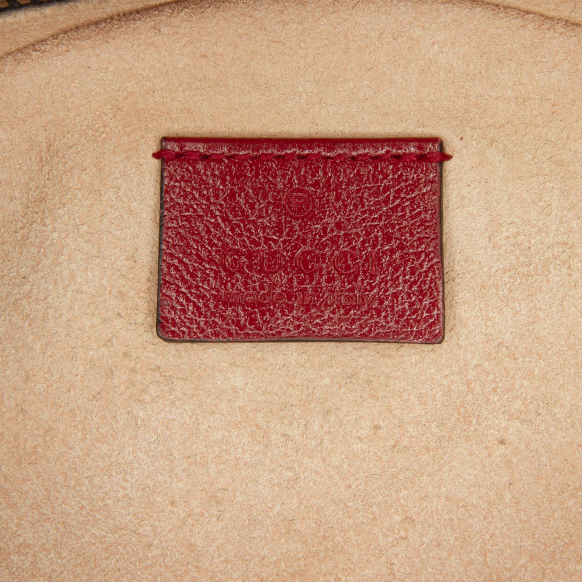 Gucci Mini Torchon GG Marmont Round Crossbody Bag (SHG-qSKdwn)