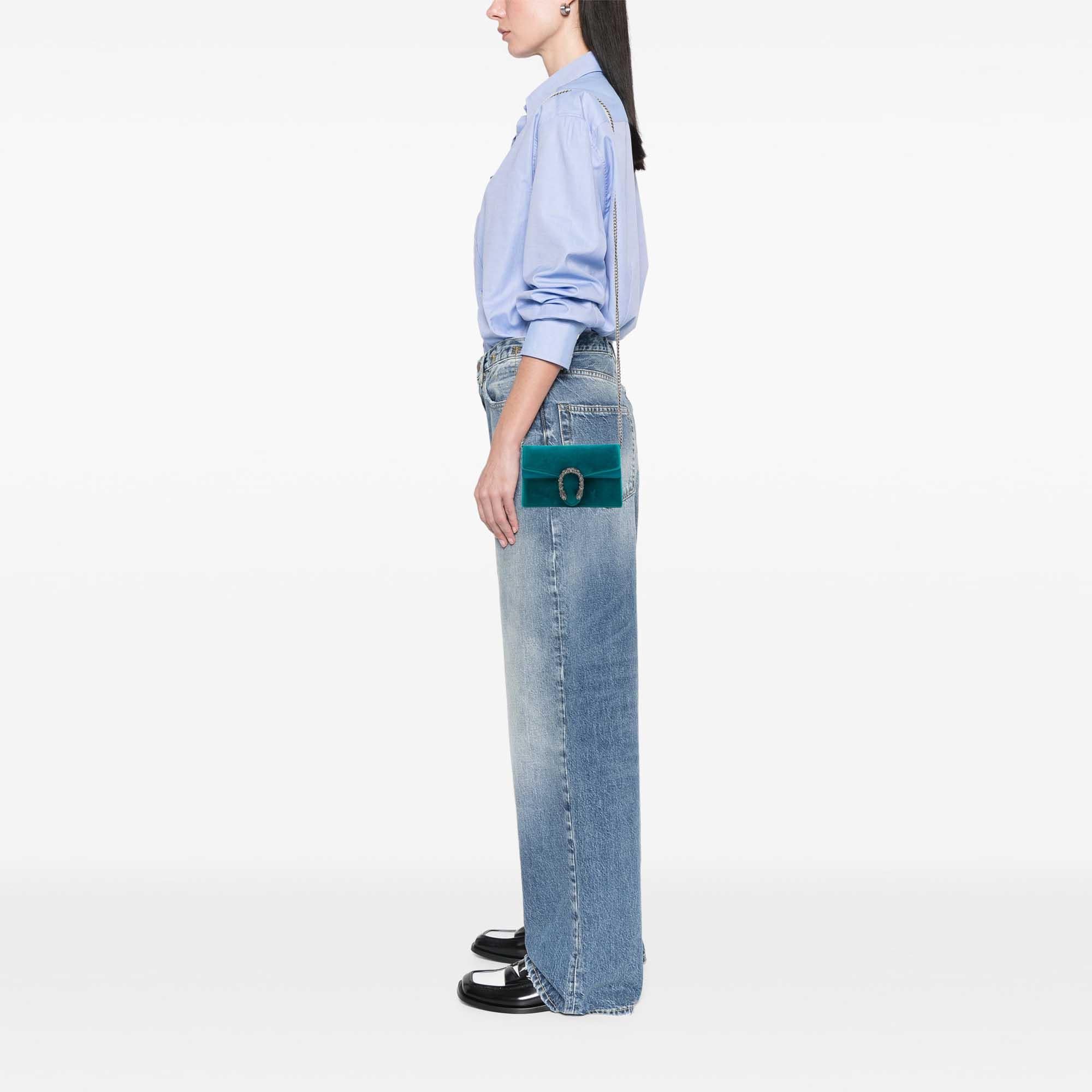Gucci Mini Velvet Dionysus Crossbody