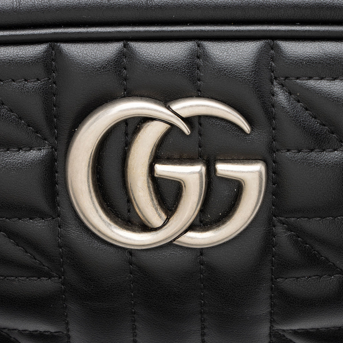 Gucci Mixed Matelasse Leather GG Marmont Aria Small Camera Bag