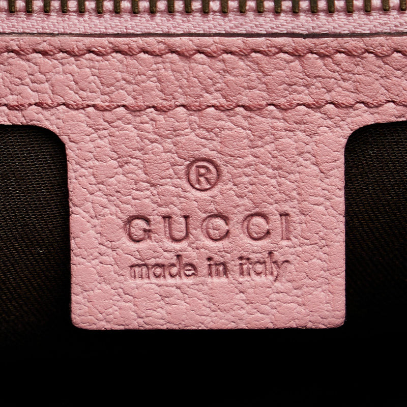 Gucci Nailhead Bamboo Handbag (SHG-InJ5MJ)