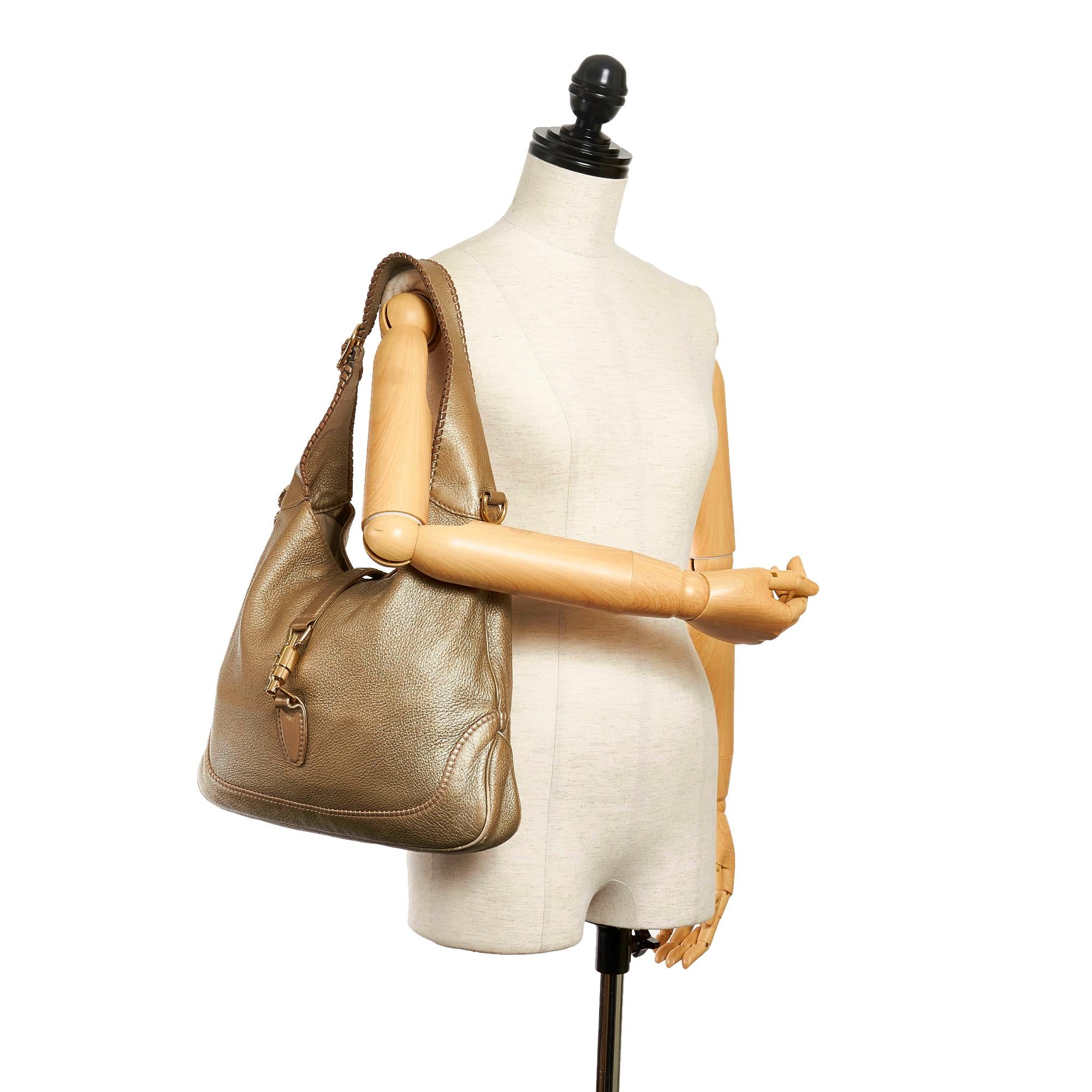 Gucci New Jackie Leather Satchel (SHG-32829)