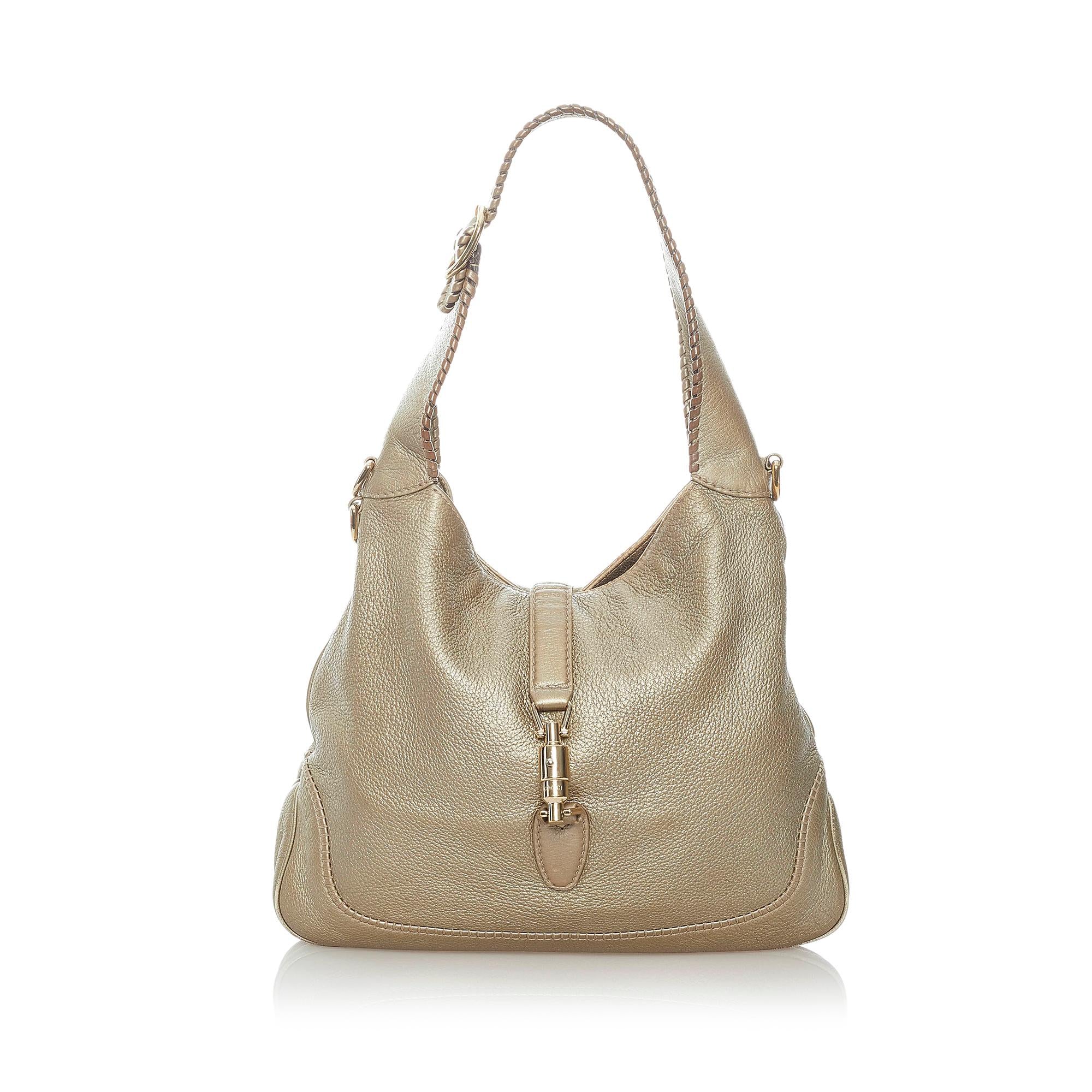 Gucci New Jackie Leather Satchel (SHG-32829)