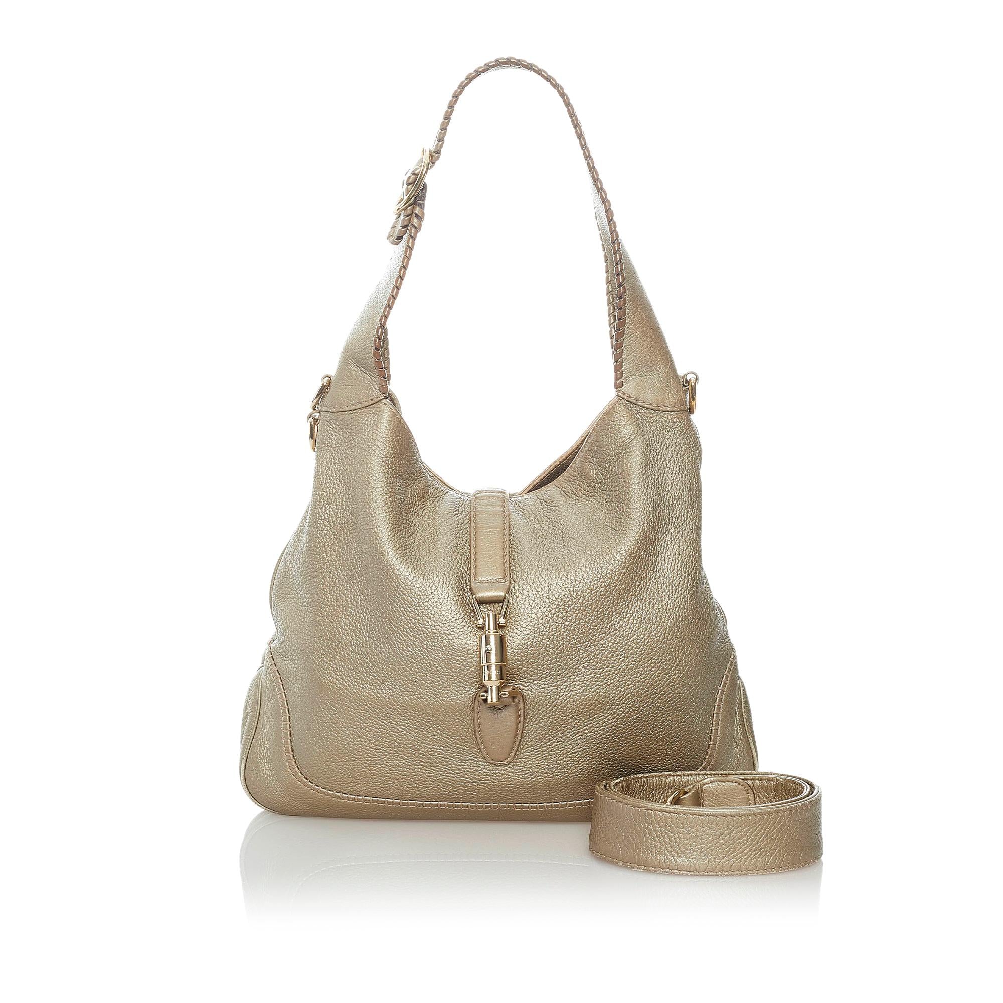 Gucci New Jackie Leather Satchel (SHG-32829)