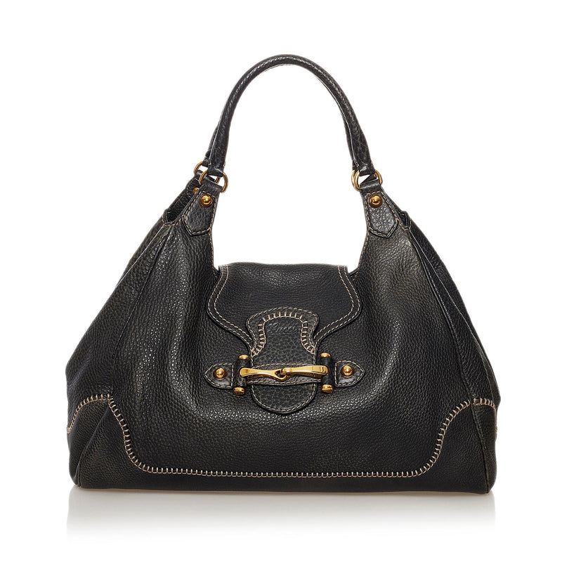 Gucci New Pelham Leather Handbag (SHG-32759)