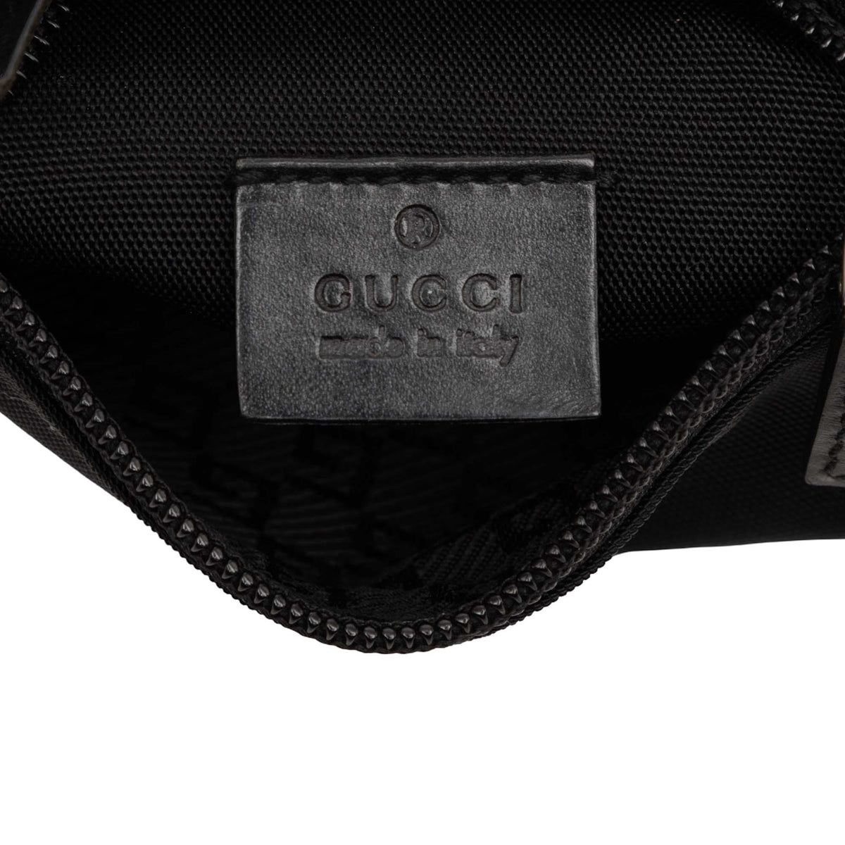 Gucci Nylon Double Pocket Belt Bag