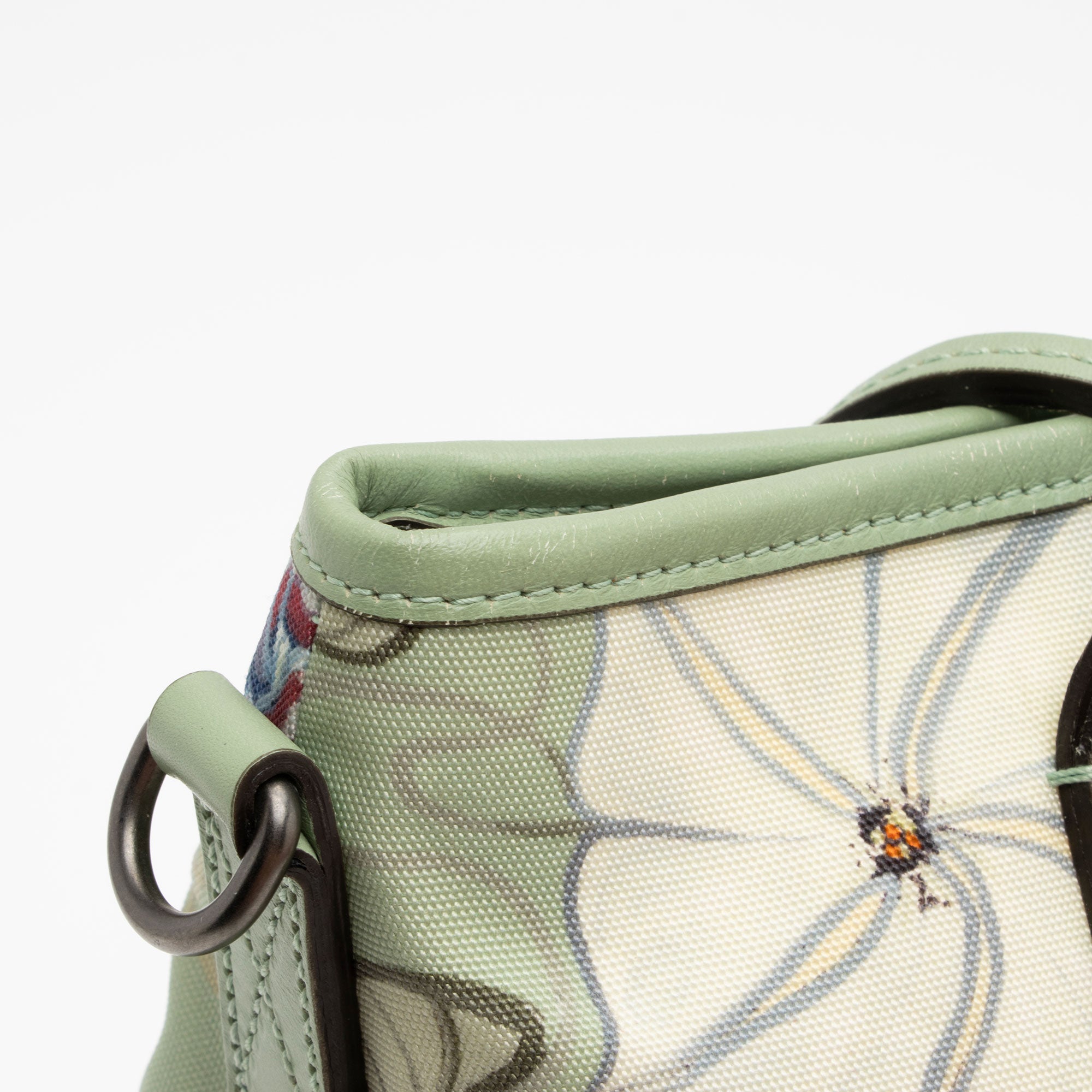Gucci Nylon Flora Knight Small Tote (SHF-2ID1EO)