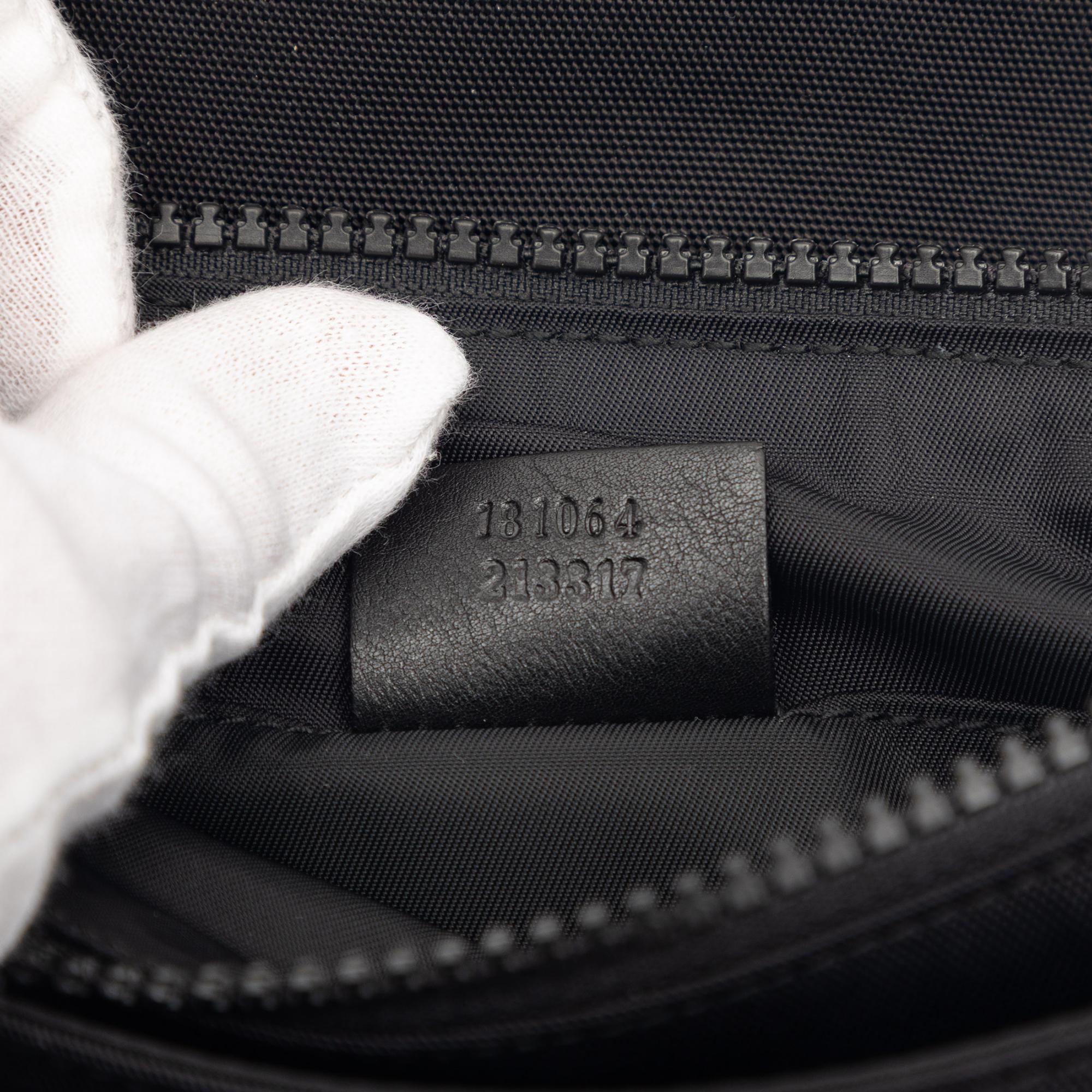 Gucci Nylon Interlocking G Web Belt Bag
