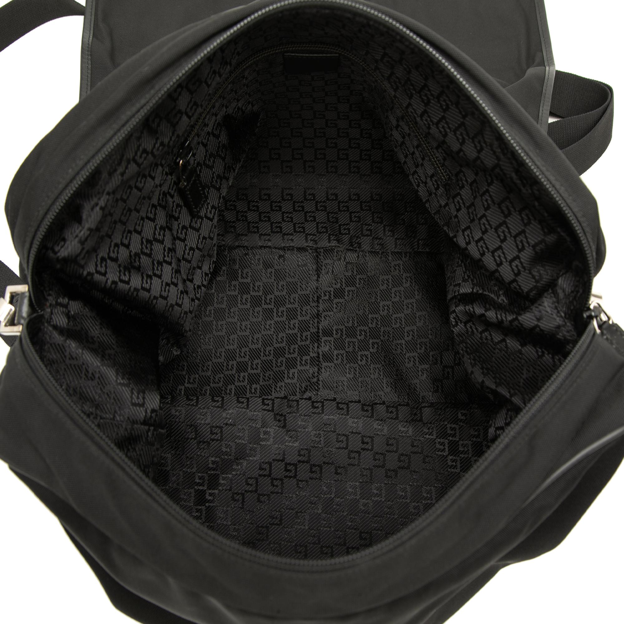Gucci Nylon Messenger Bag